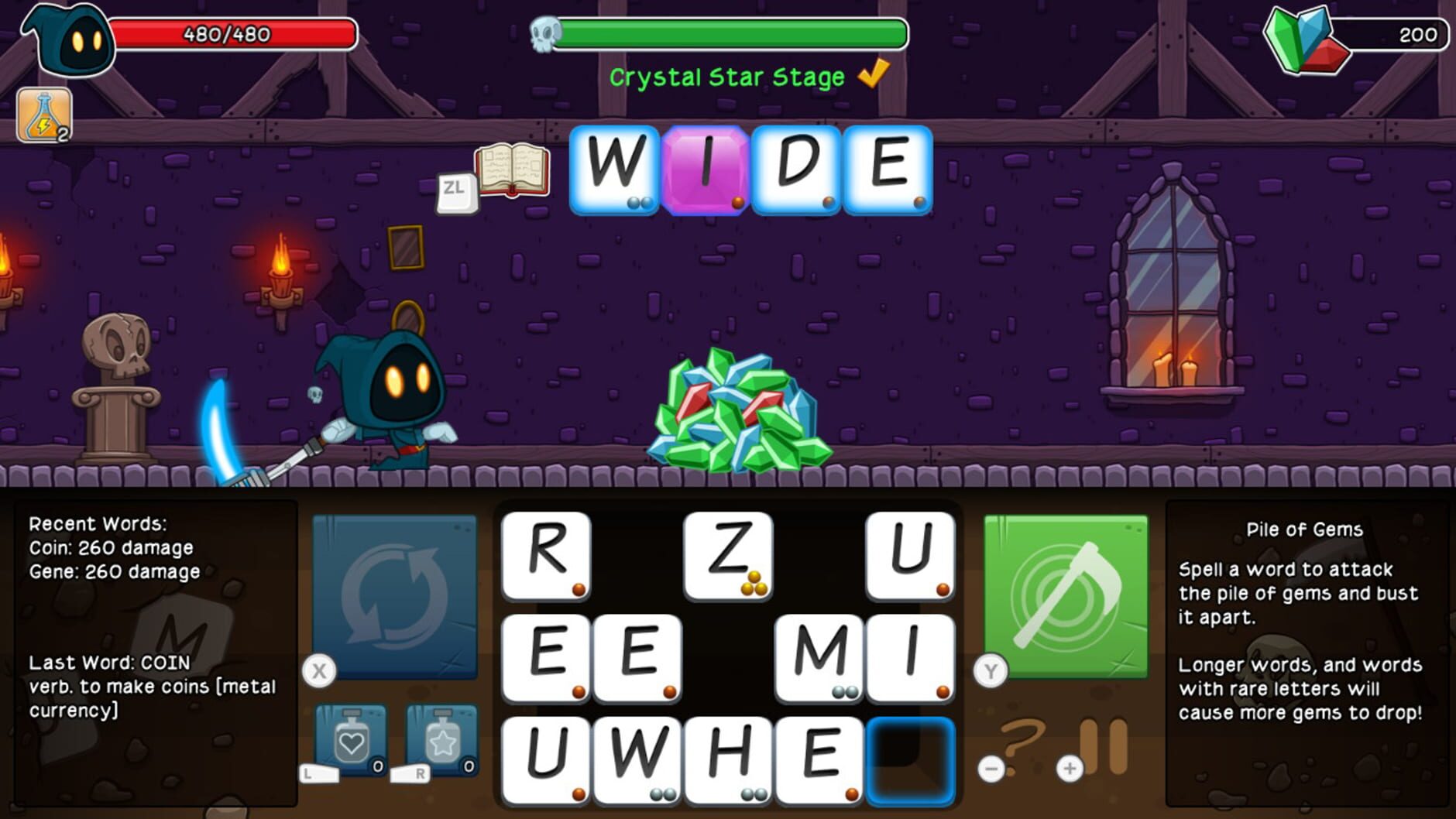 Screenshot for Letter Quest Remastered: Grimm's Journey