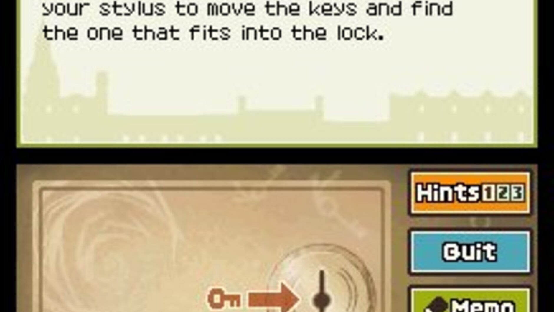 Screenshot for Professor Layton and the Diabolical Box
