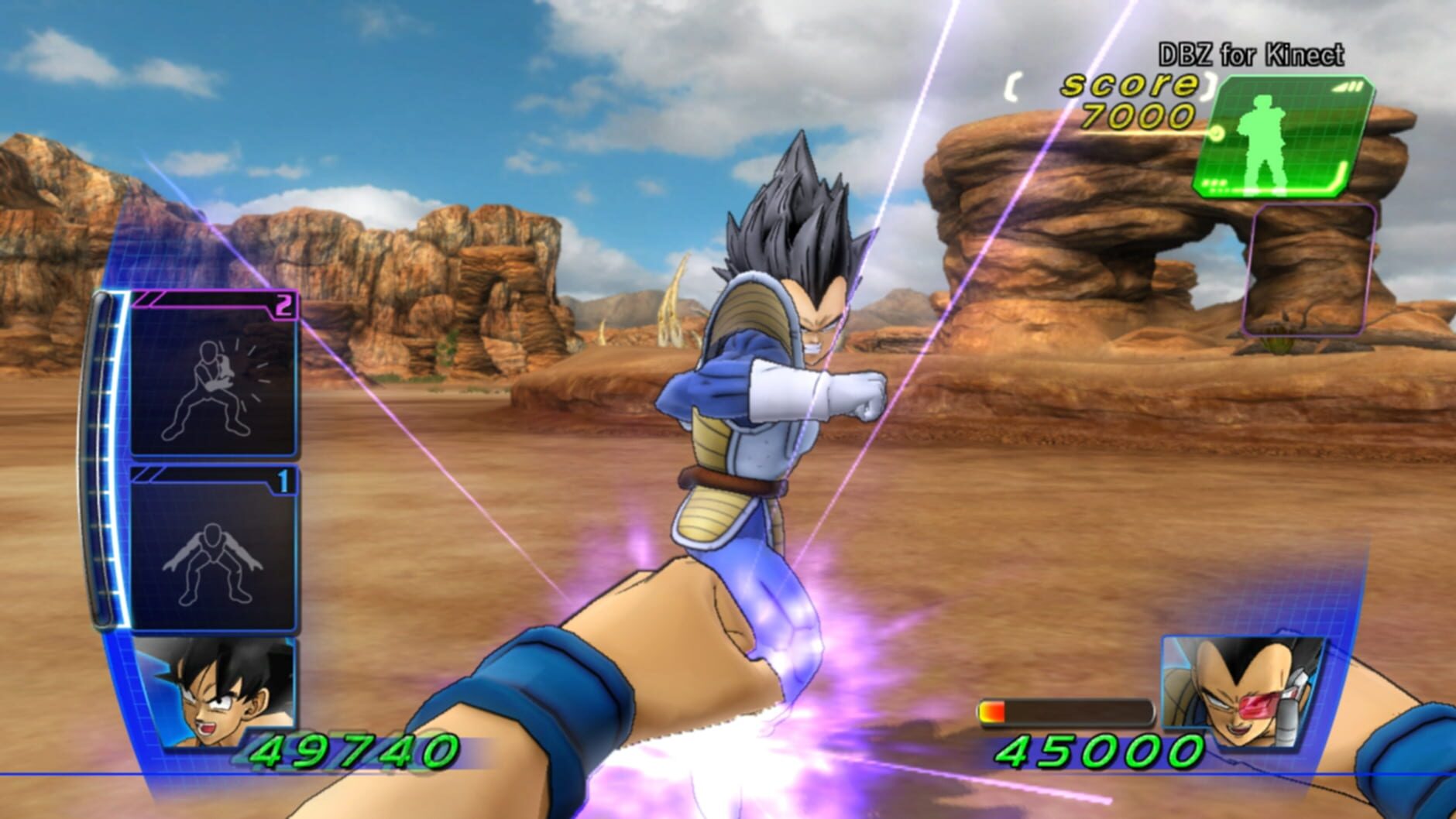 Screenshot for Dragon Ball Z For Kinect