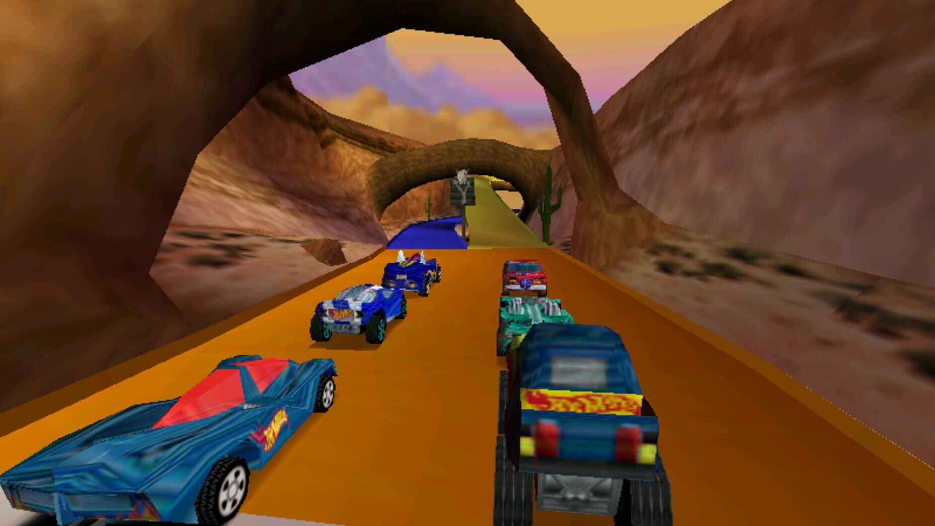 Screenshot for Hot Wheels Turbo Racing