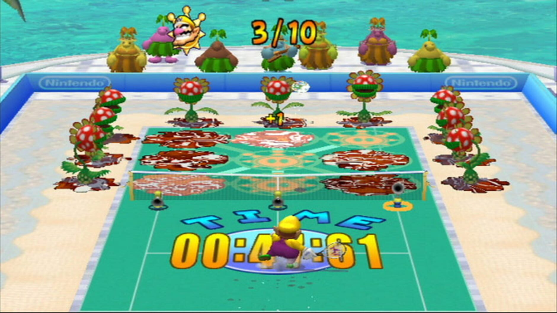 Screenshot for Mario Power Tennis