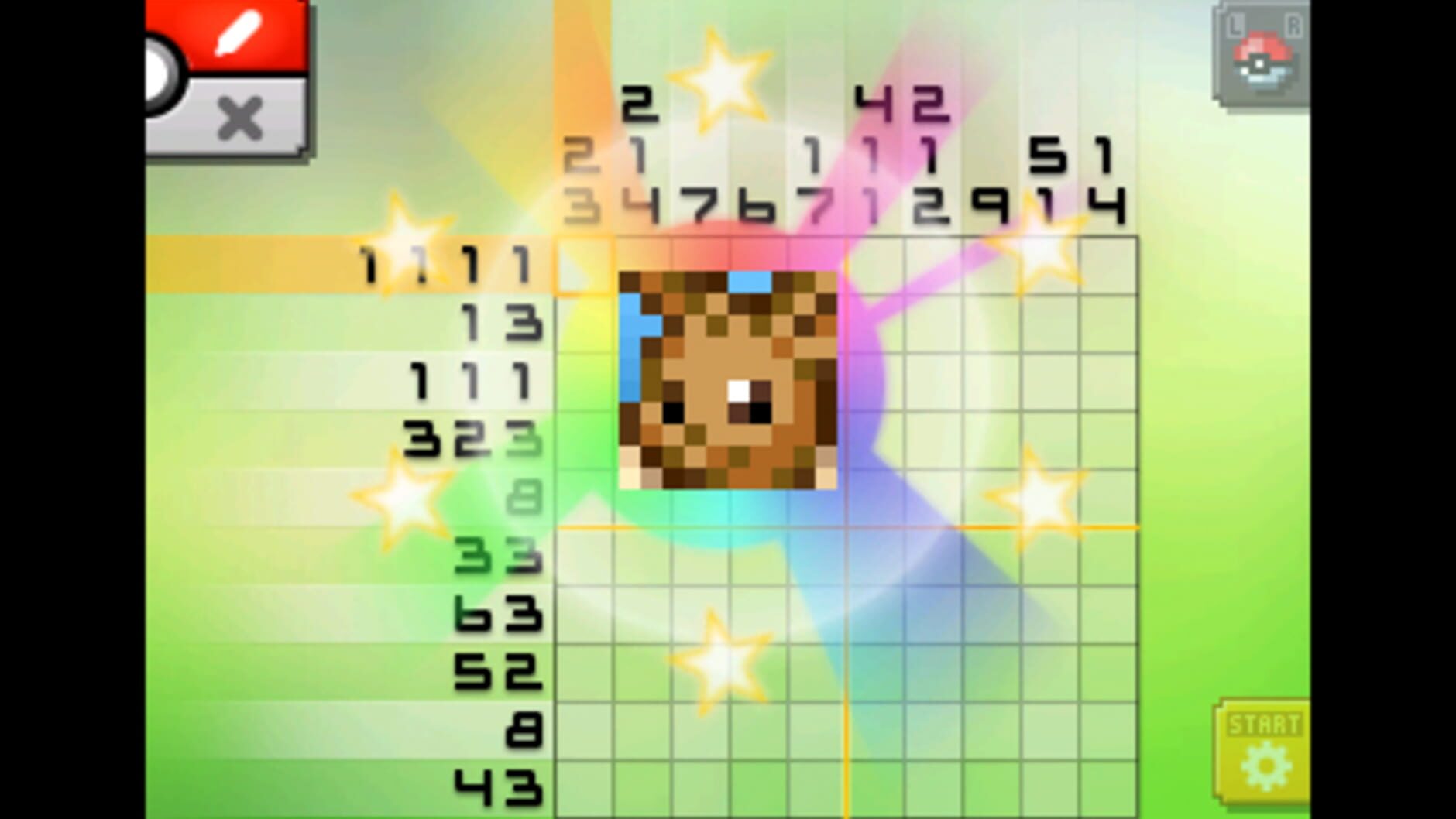 Screenshot for Pokémon Picross
