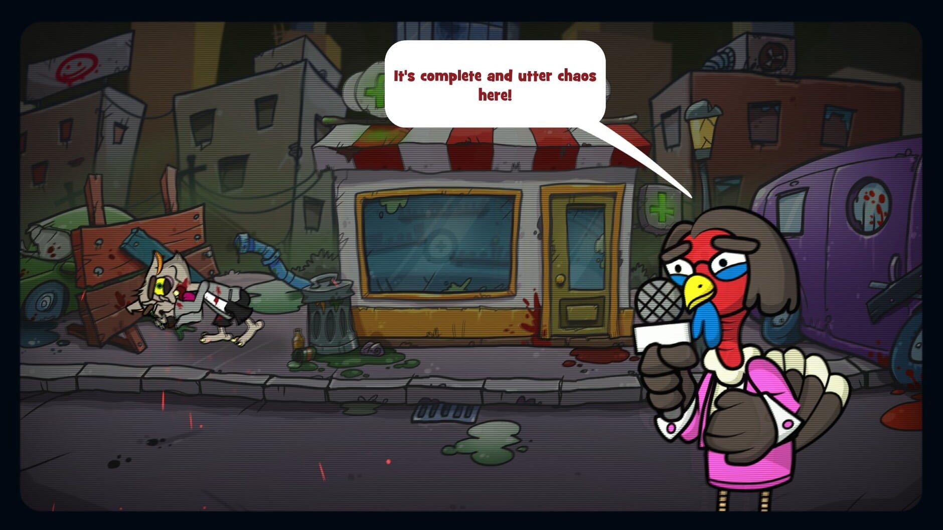 Screenshot for Scheming Through The Zombie Apocalypse: The Beginning