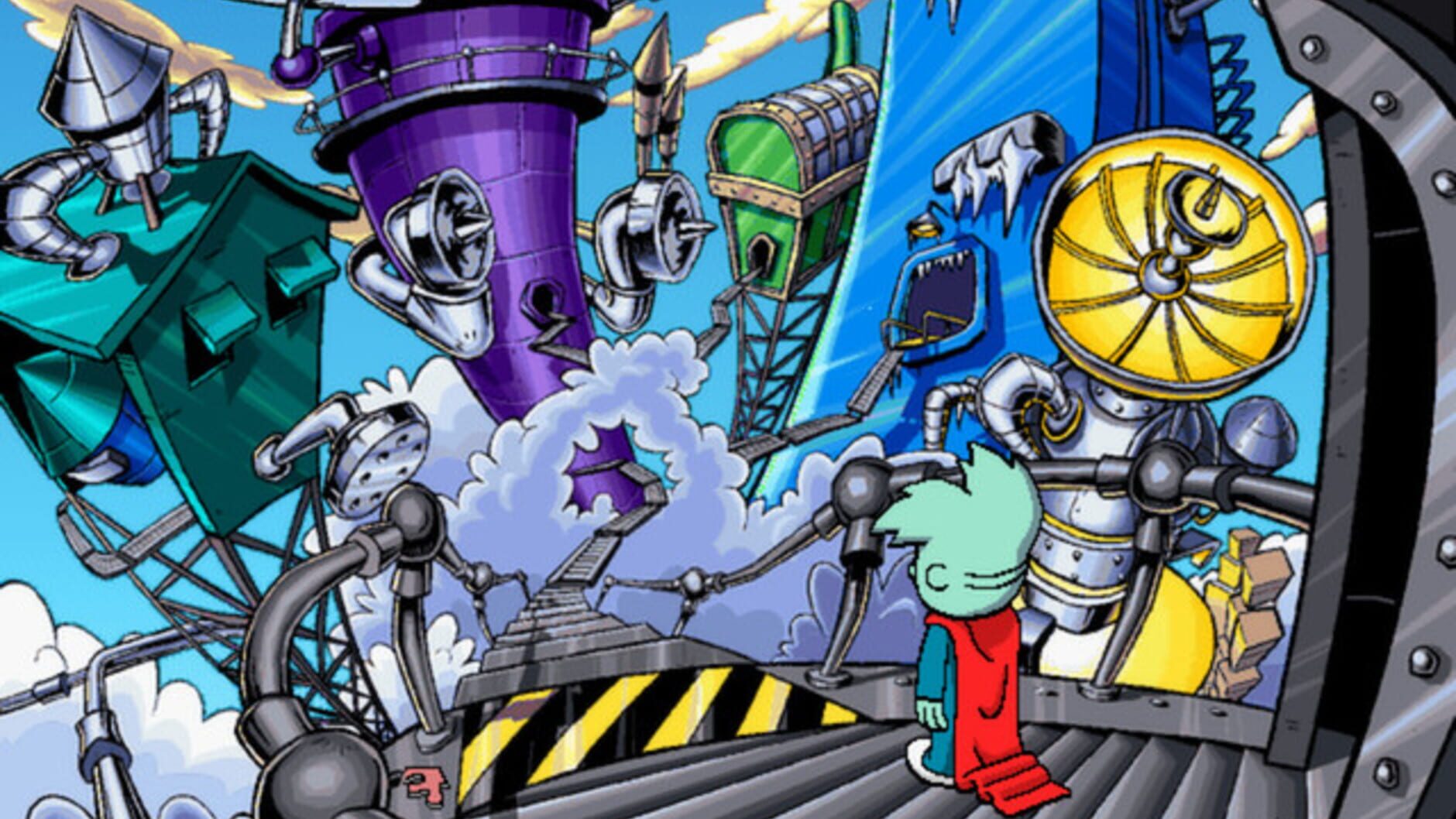 Screenshot for Pajama Sam 2: Thunder and Lightning Aren't so Frightening