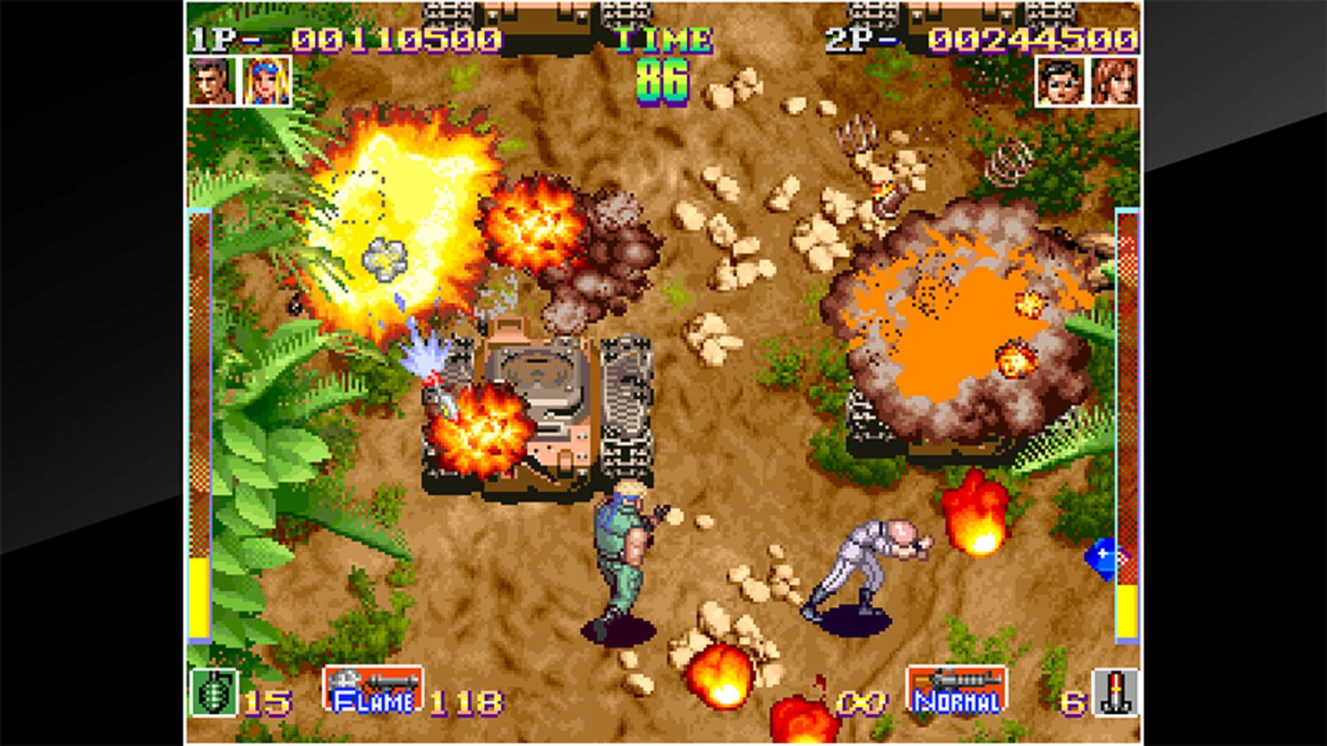 Screenshot for ACA Neo Geo: Shock Troopers