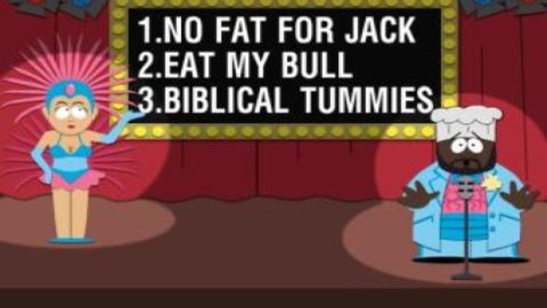 Screenshot for South Park: Chef's Luv Shack