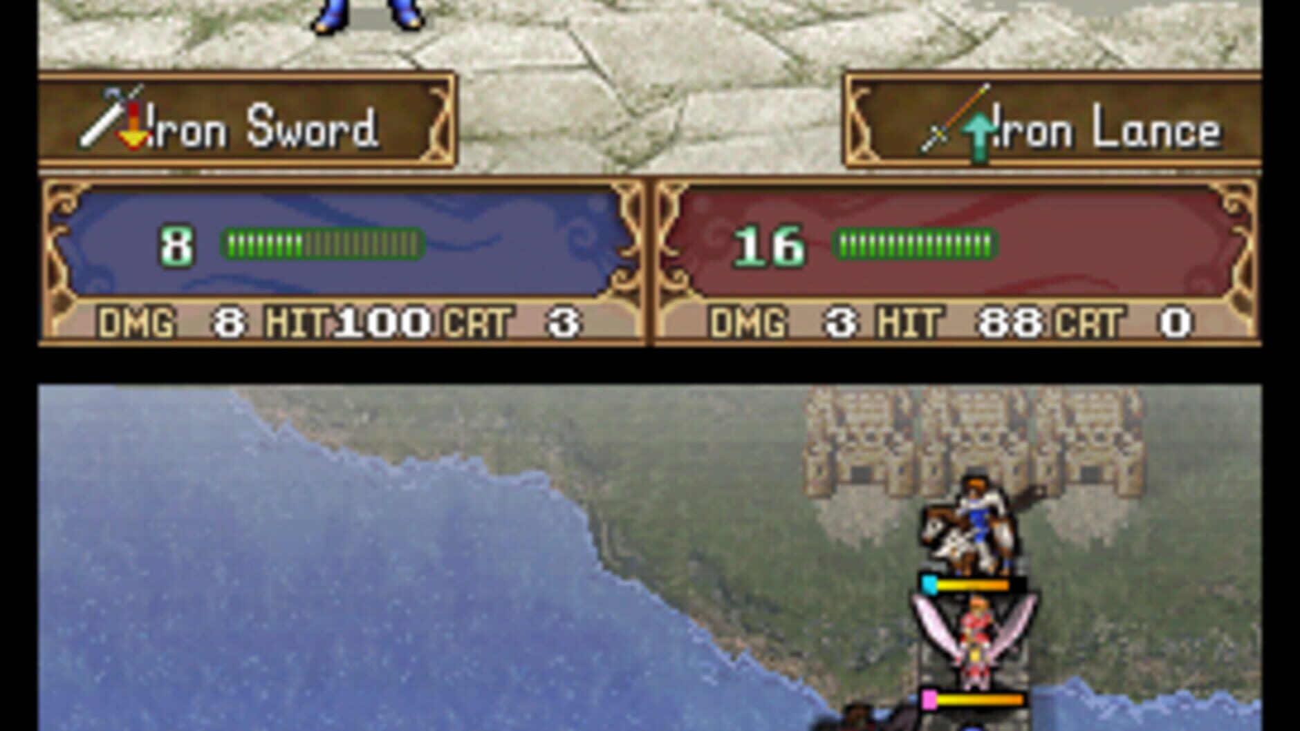 Screenshot for Fire Emblem: Shadow Dragon