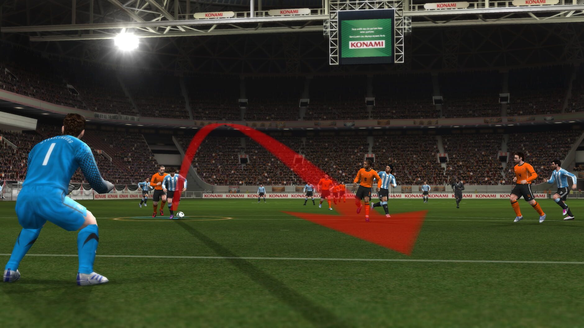 Screenshot for Pro Evolution Soccer 2011