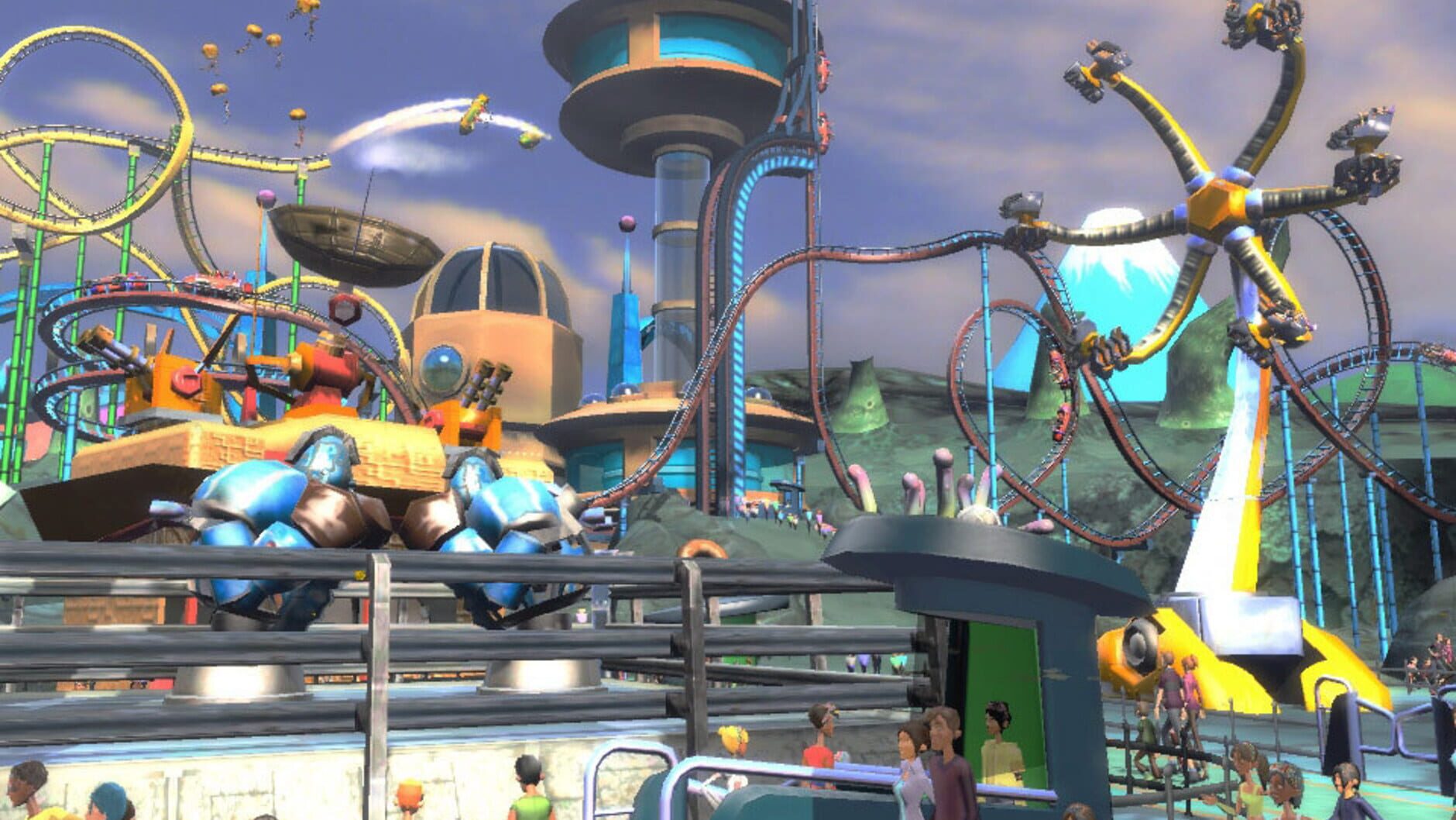 Screenshot for Thrillville: Off the Rails