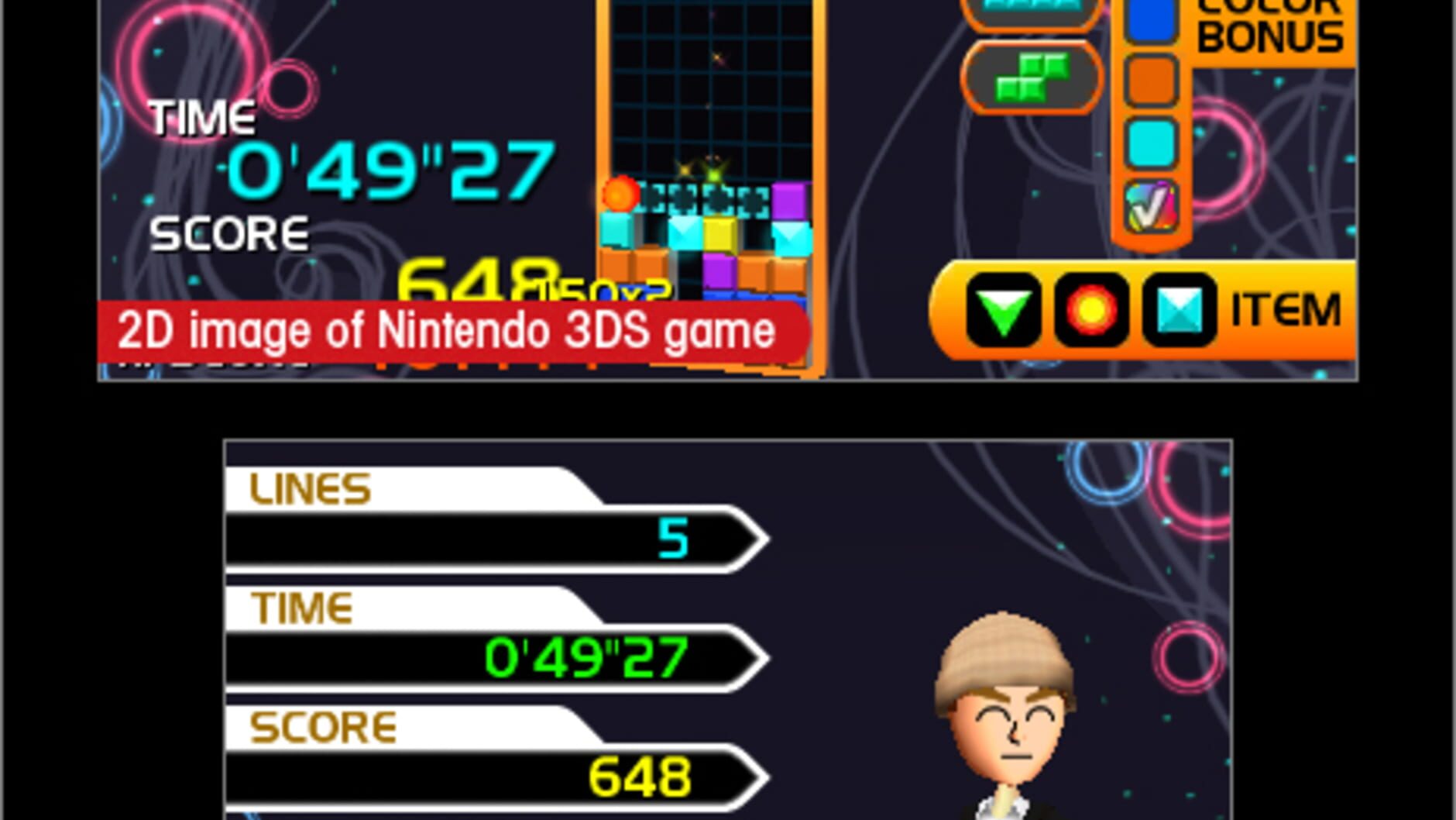 Screenshot for Tetris: Axis