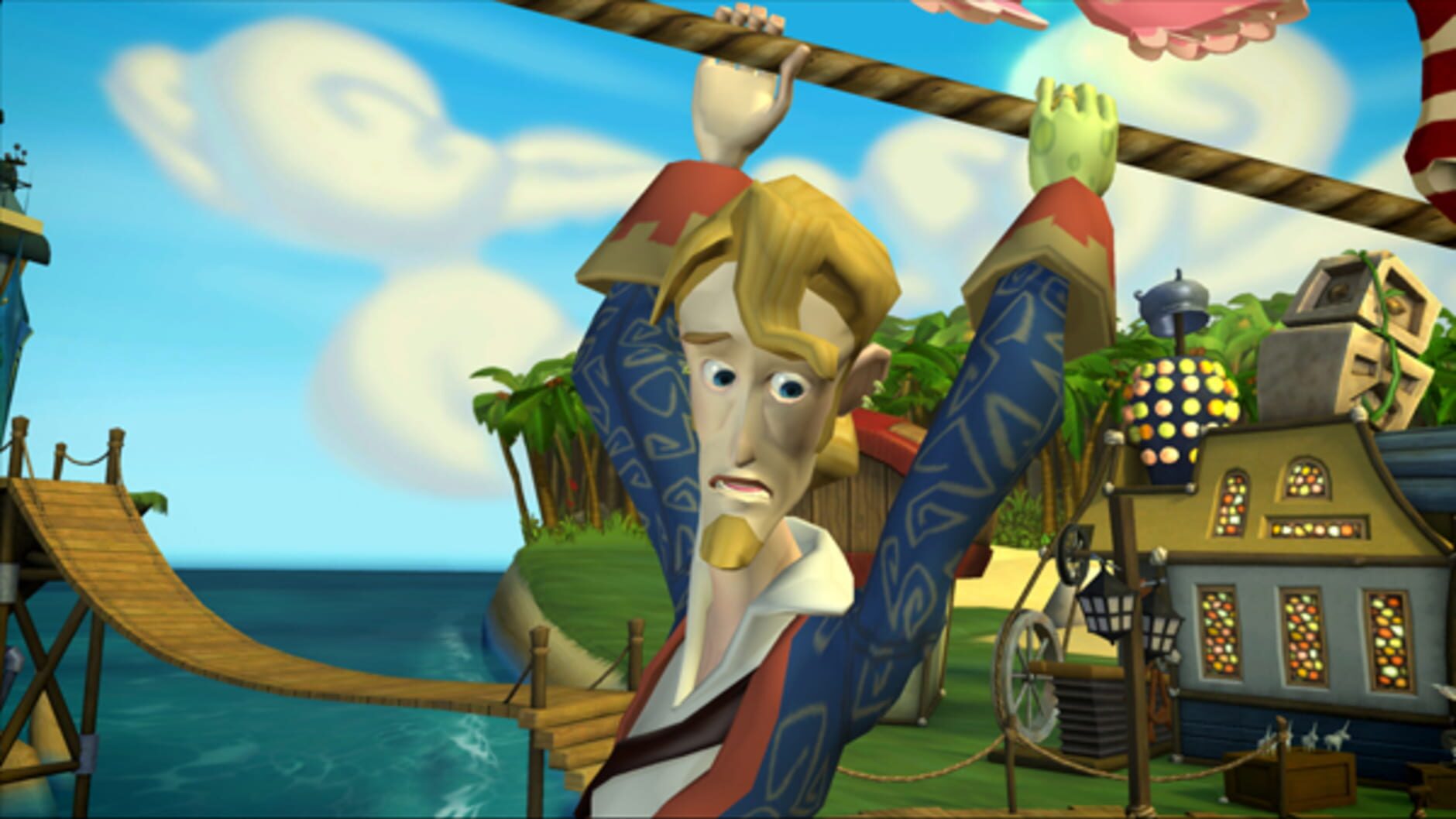 Screenshot for Tales of Monkey Island: Chapter 1 - Launch of the Screaming Narwhal