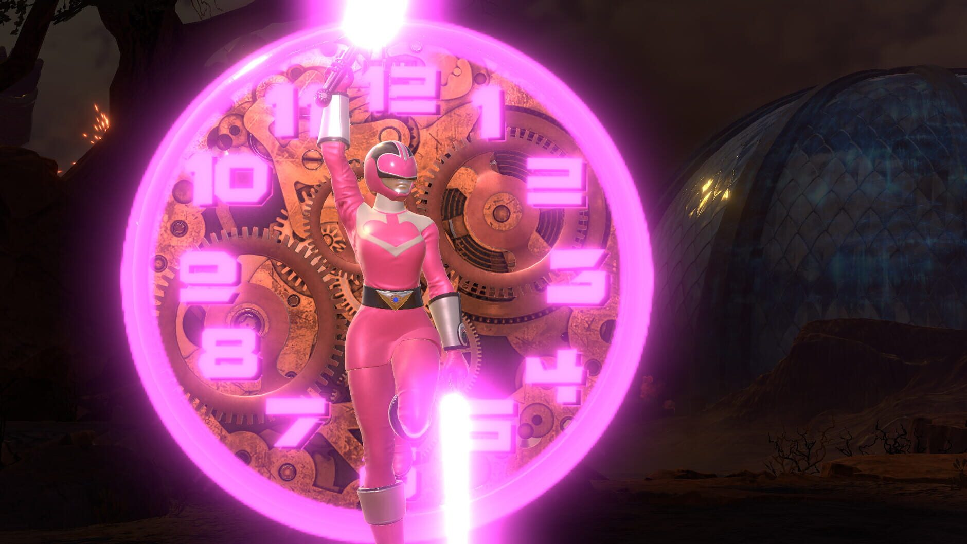 Screenshot for Power Rangers: Battle For the Grid - Jen Scotts: Time Force Pink Ranger