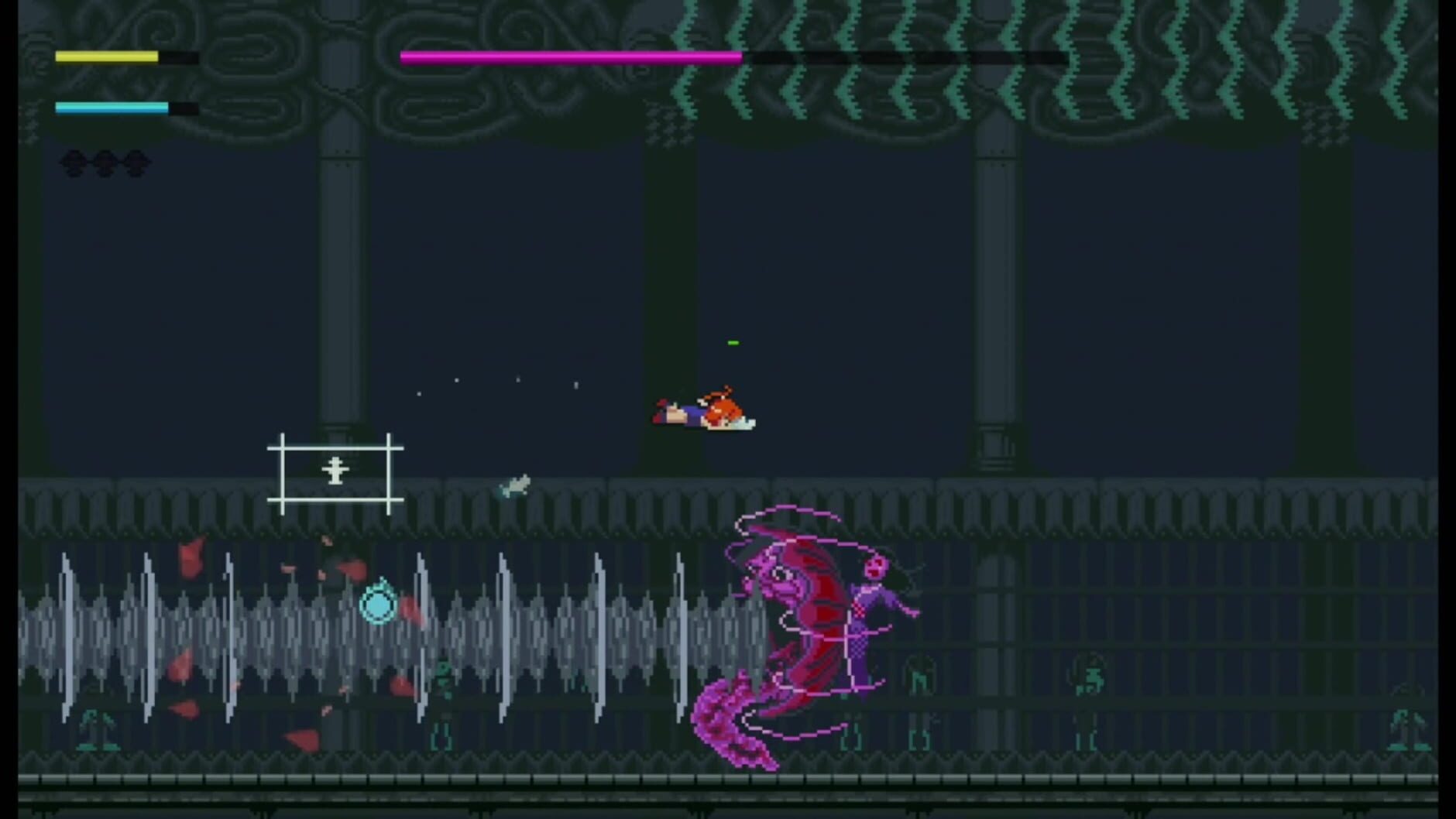 Screenshot for Pixel Game Maker Series: Shiki-Shiki! Haunted Dungeon