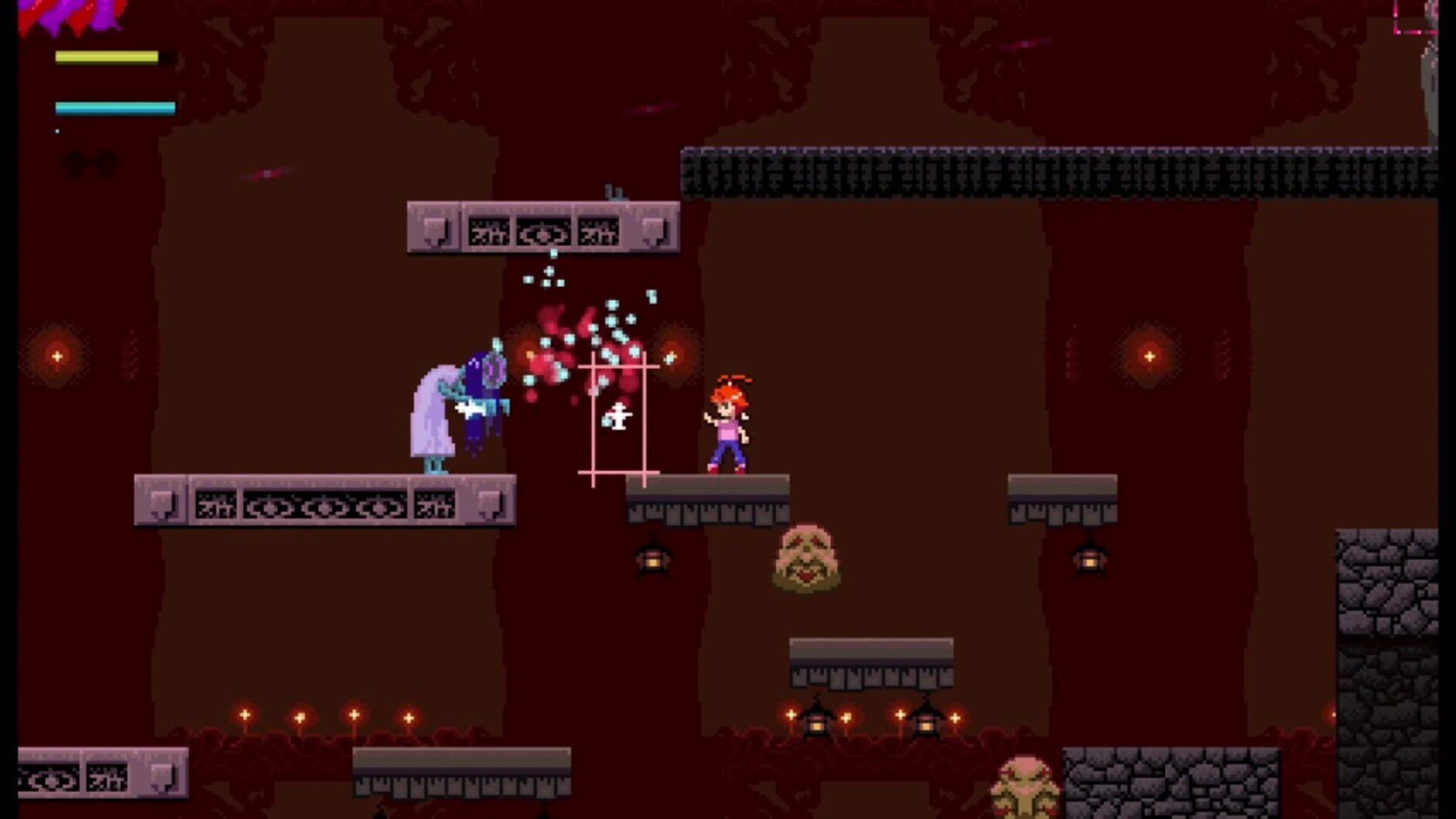 Screenshot for Pixel Game Maker Series: Shiki-Shiki! Haunted Dungeon