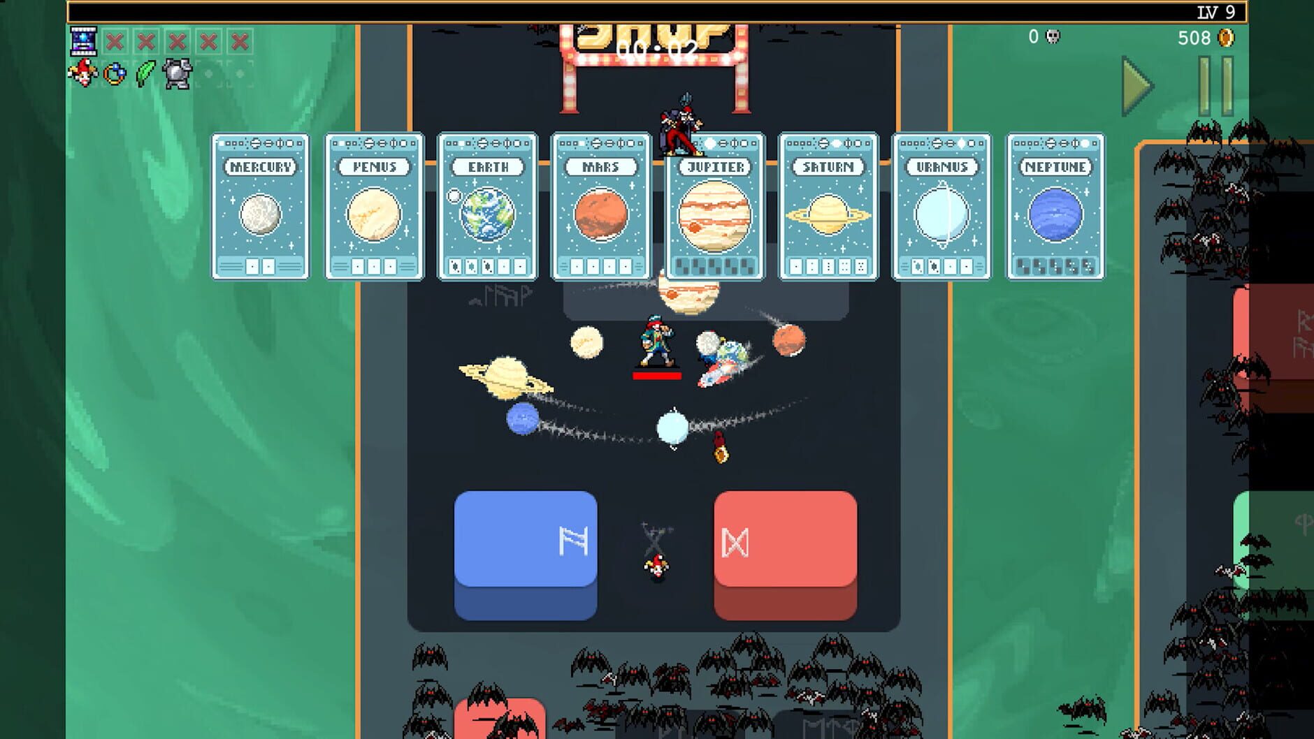 Screenshot for Vampire Survivors: Ante Chamber