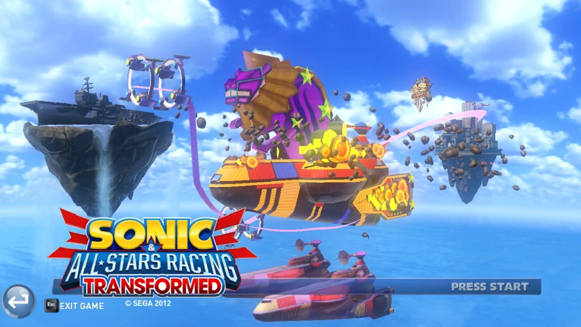 Screenshot for Sonic & All-Stars Racing Transformed