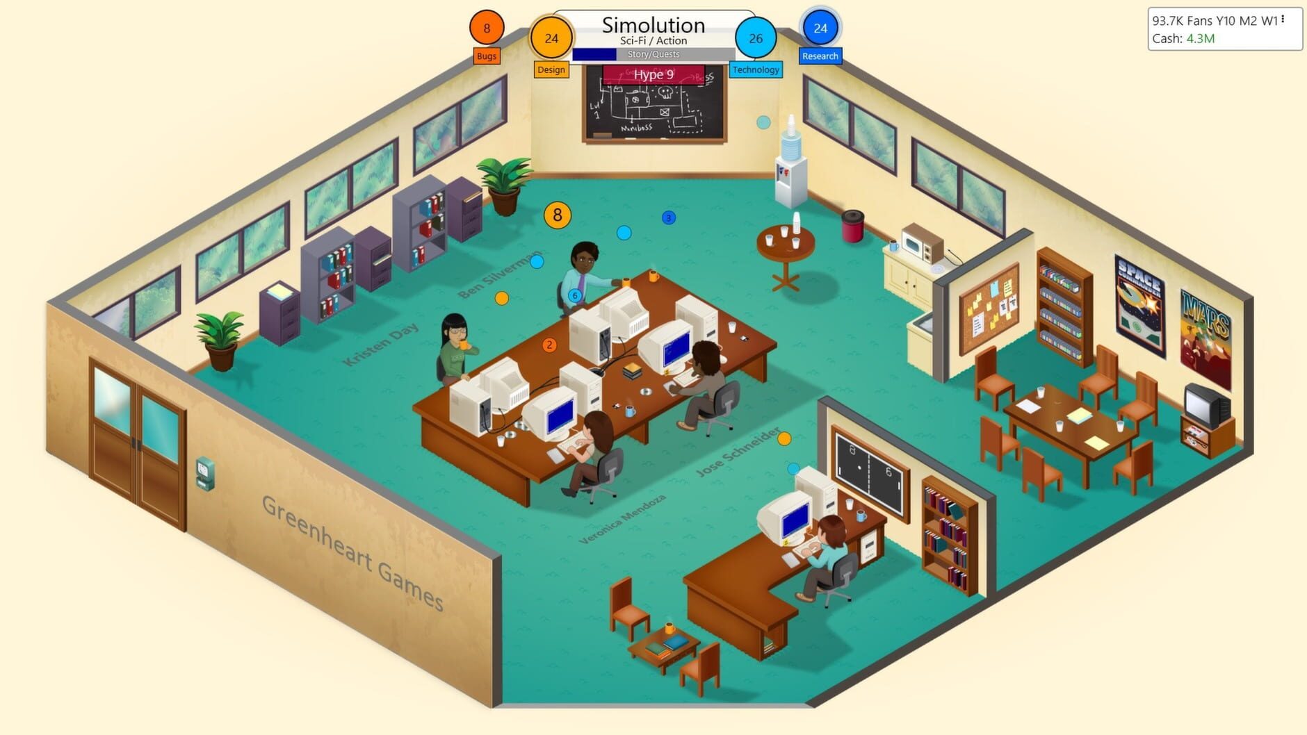 Screenshot for Game Dev Tycoon
