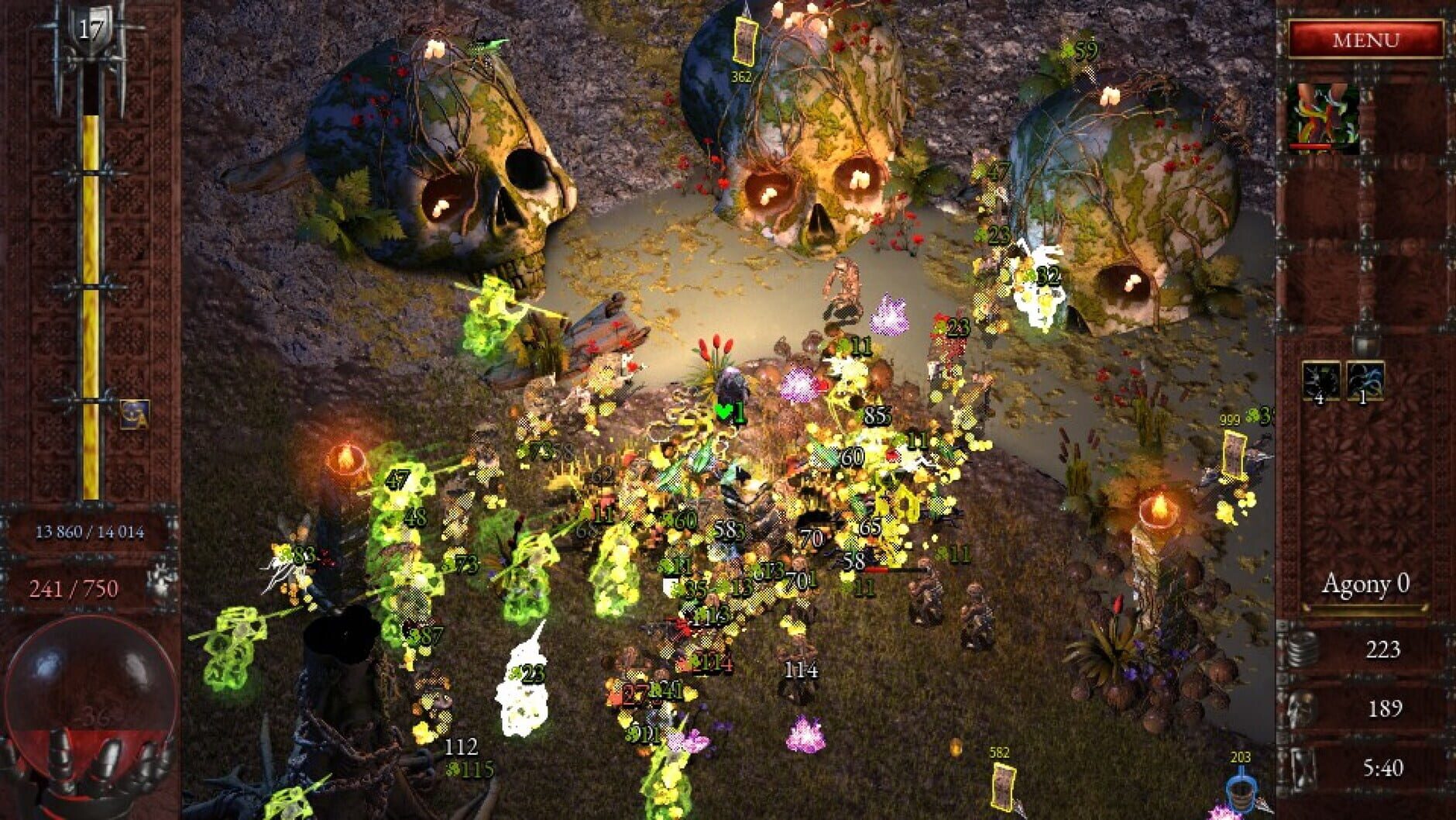 Screenshot for Halls of Torment: The Boglands