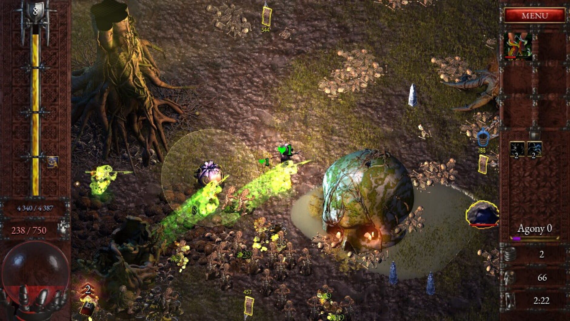 Screenshot for Halls of Torment: The Boglands