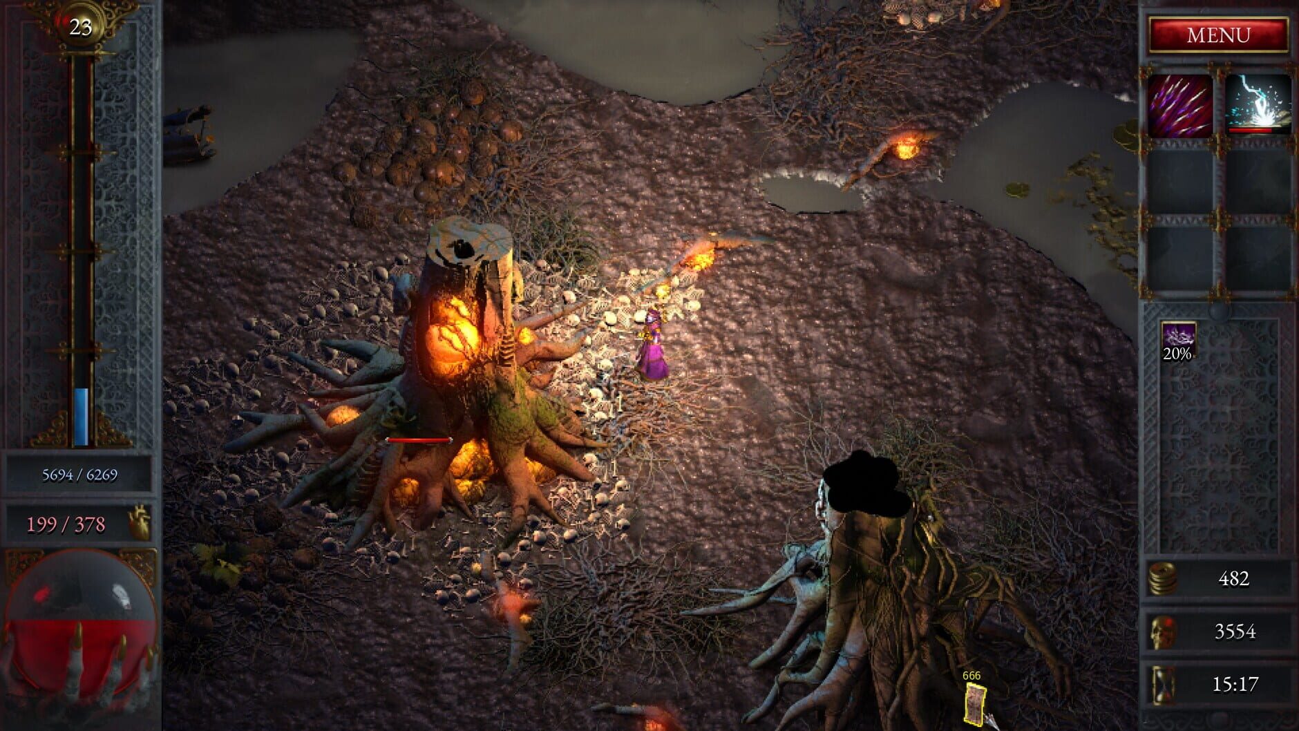 Screenshot for Halls of Torment: The Boglands