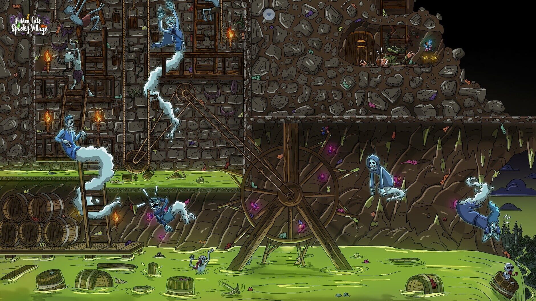 Screenshot for Hidden Cats in Spooky Village