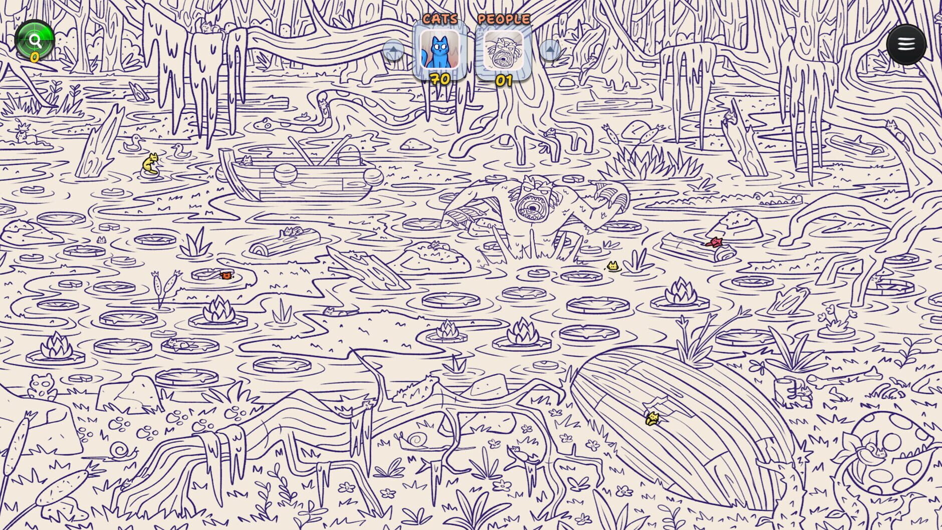 Screenshot for Hidden Cats in Spooky Village
