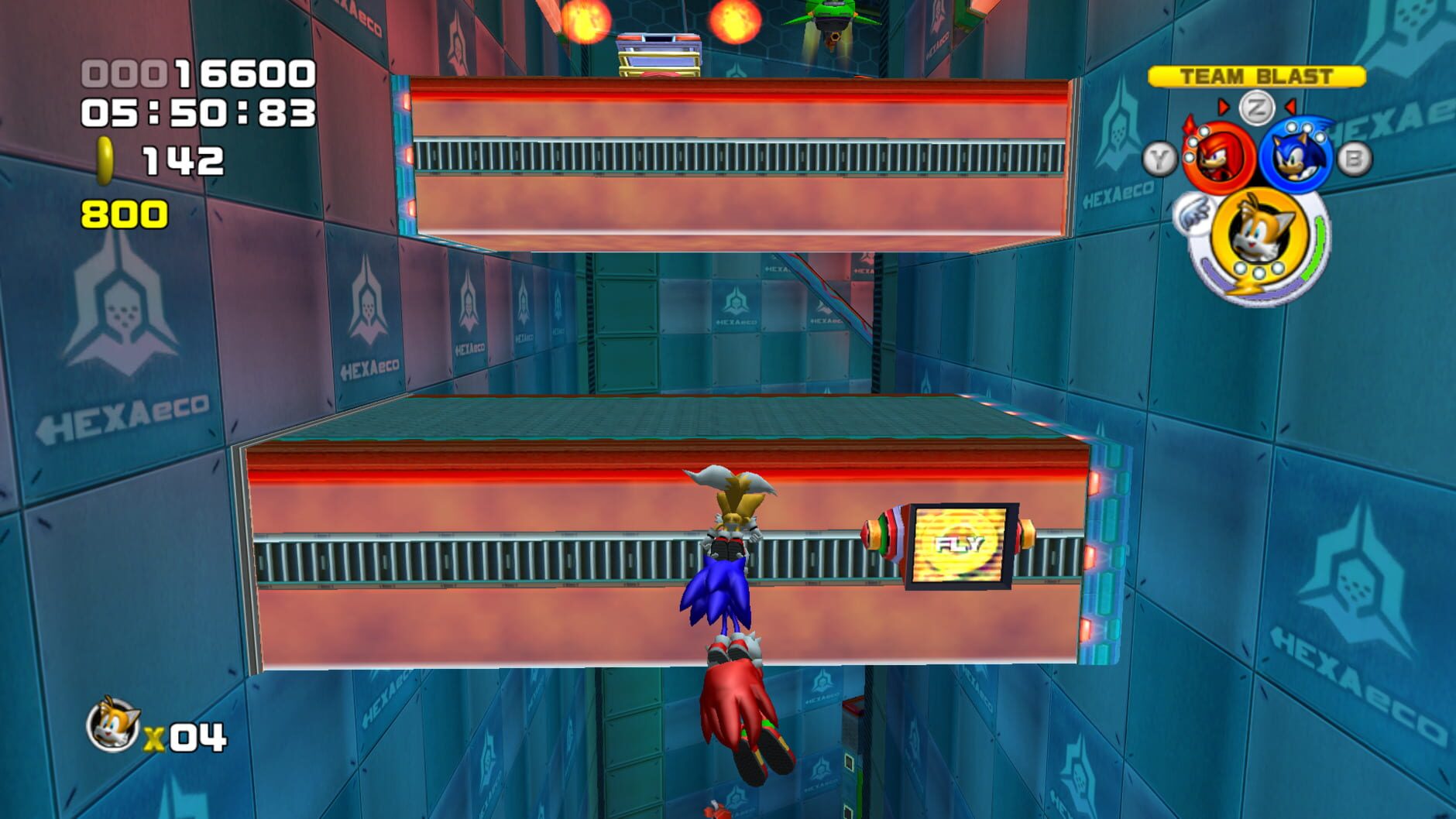 Screenshot for Sonic Heroes