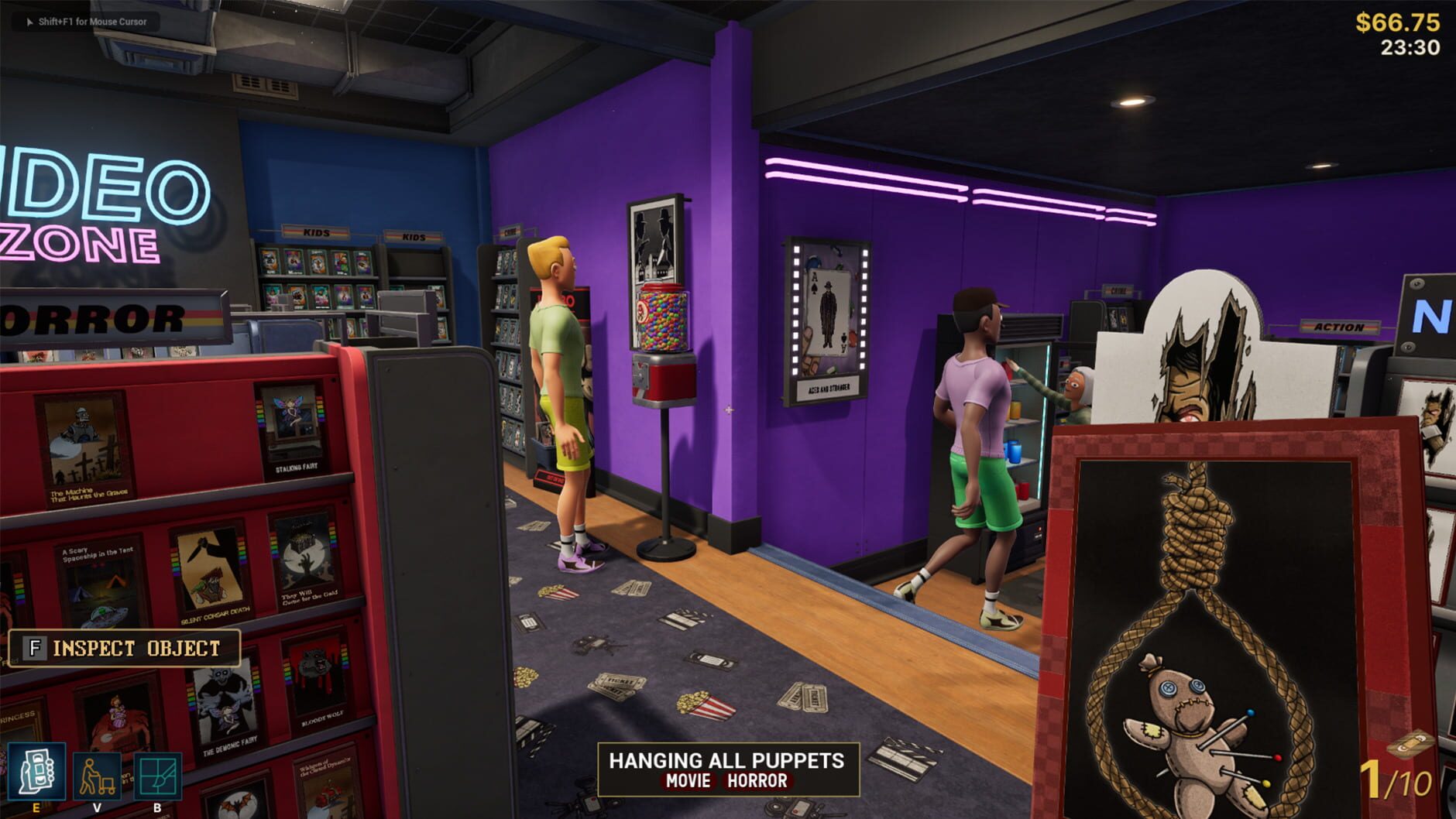 Screenshot for Retro Rewind: Video Store Simulator