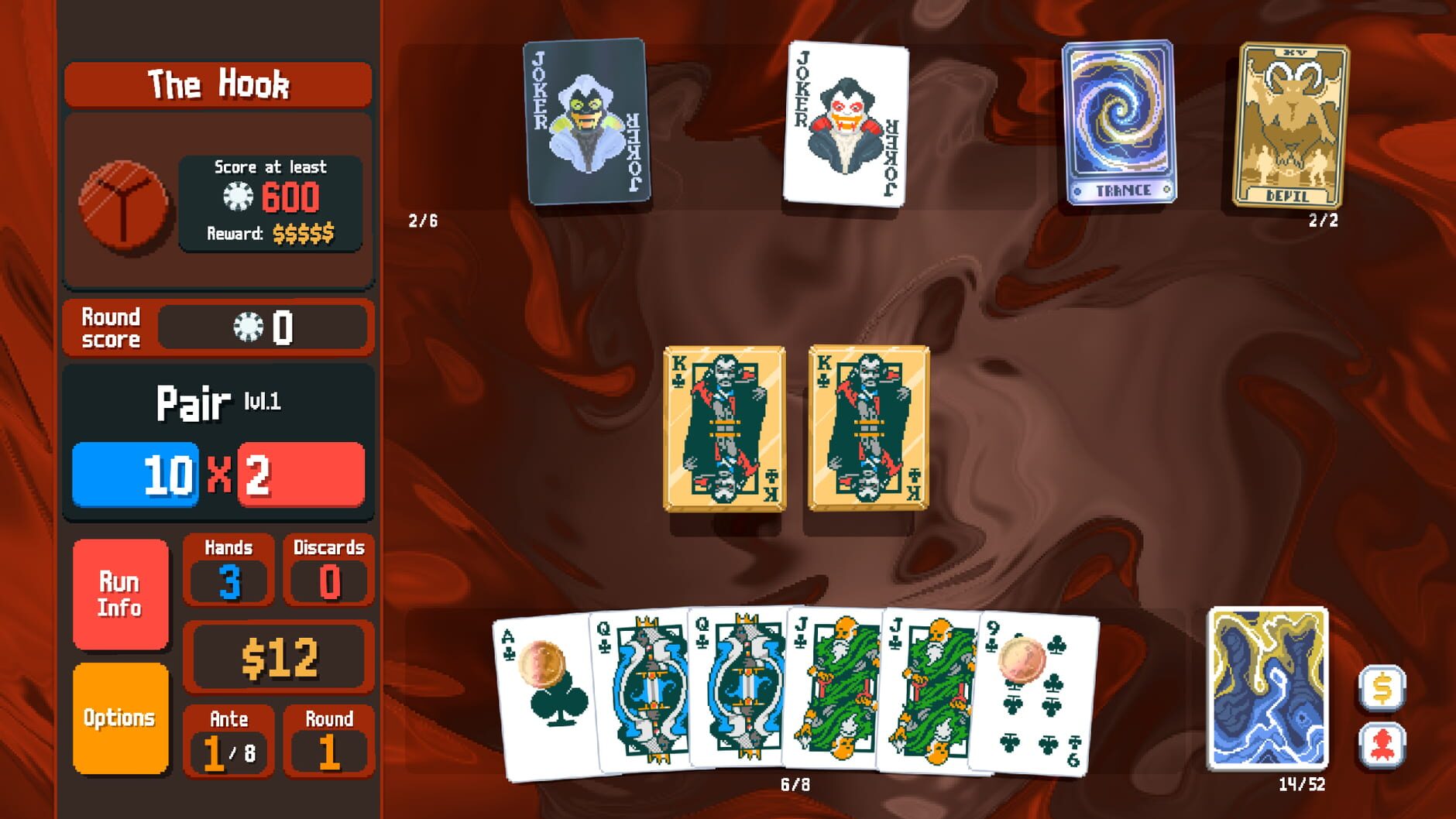 Screenshot for Balatro
