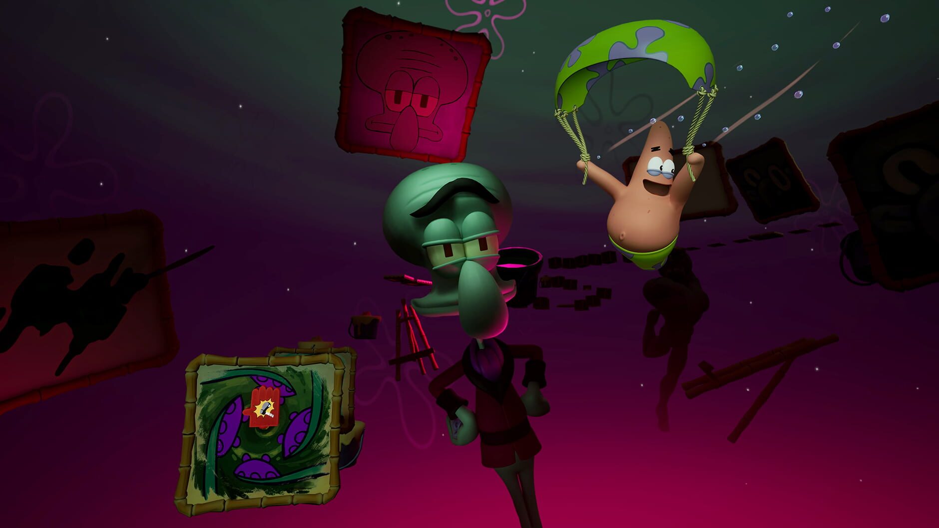 Screenshot for SpongeBob SquarePants: Titans of the Tide - Plankton's Portal Challenge DLC