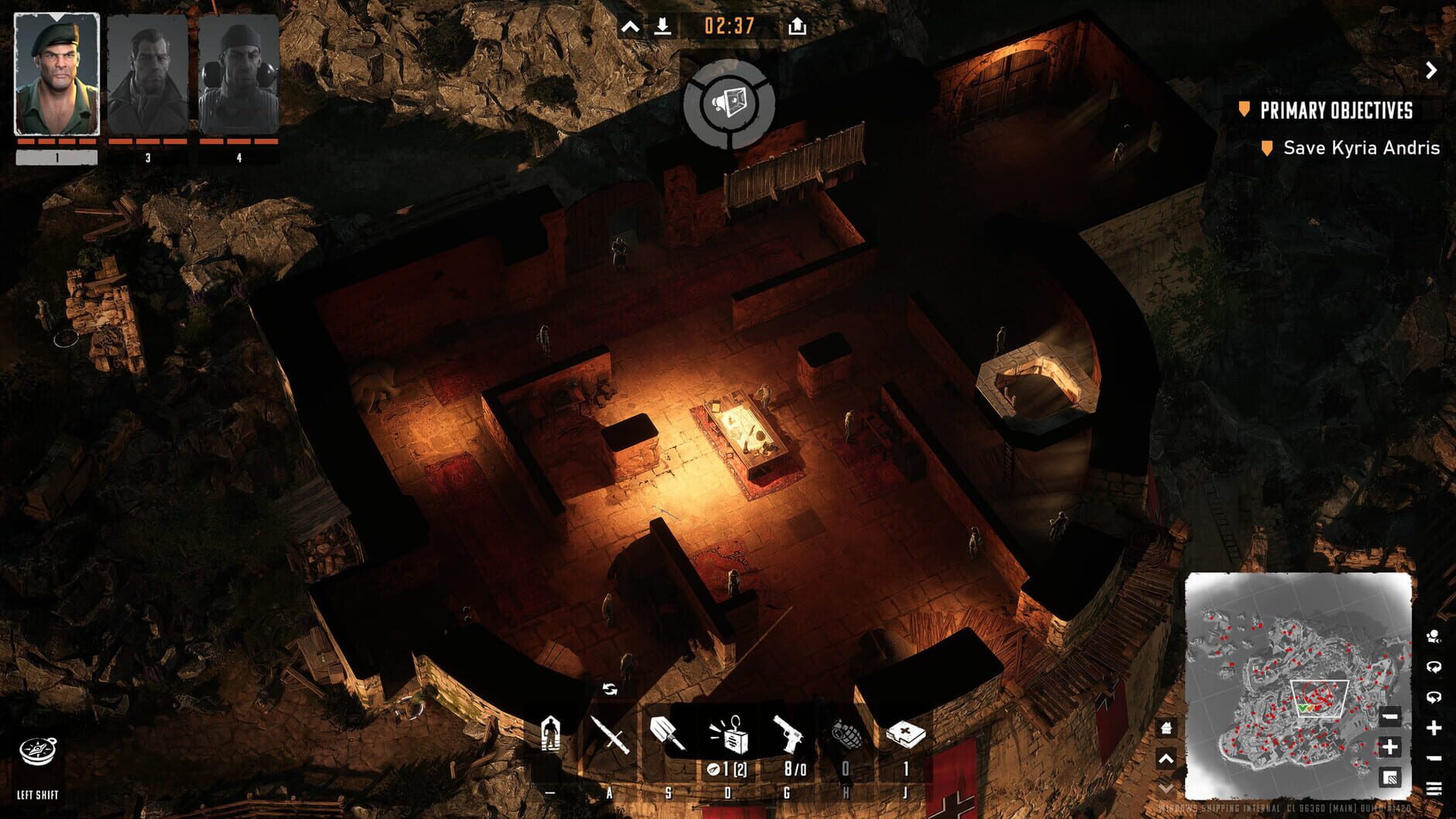 Screenshot for Commandos: Origins - Shadows over Crete