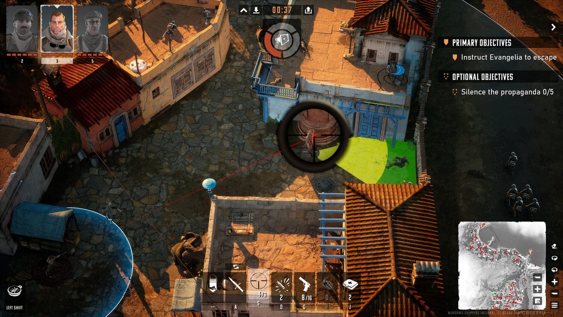 Screenshot for Commandos: Origins - Shadows over Crete