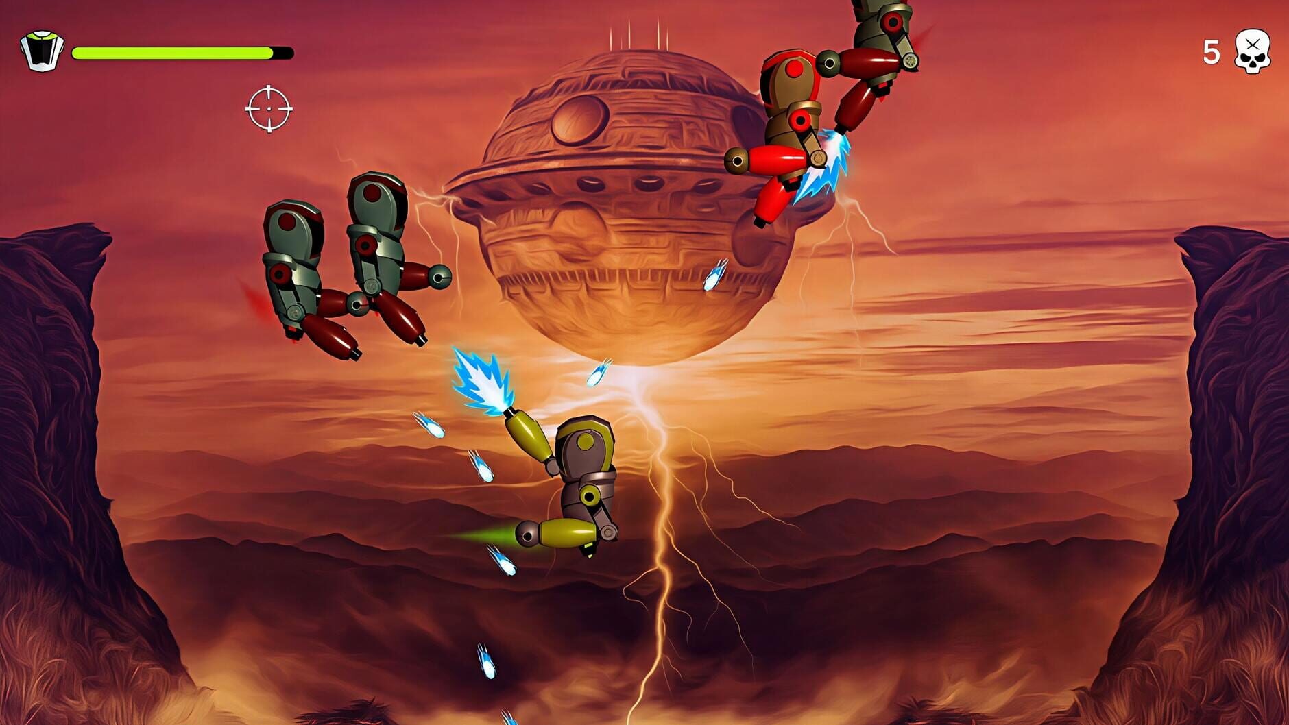 Screenshot for Cazzarion: Jetpack Fighter