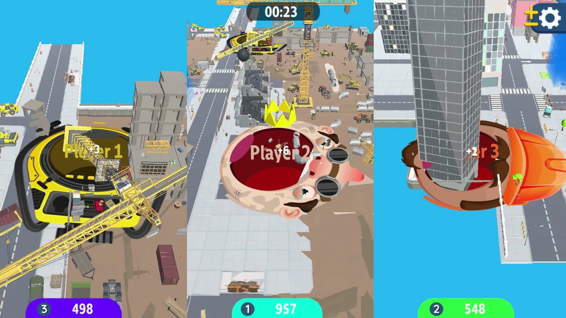 Screenshot for Hole io: Construction DLC