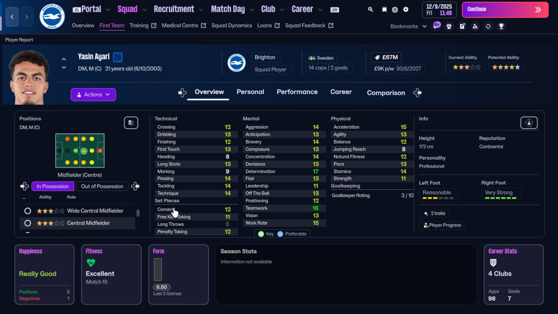 Screenshot for Football Manager 26 Touch