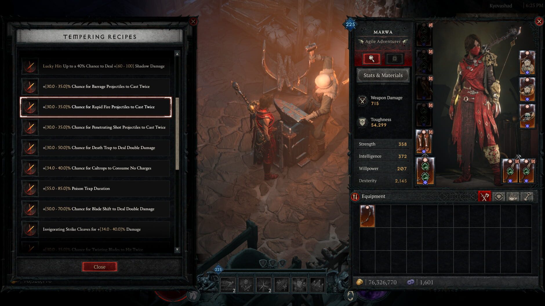 Screenshot for Diablo IV: Season of Divine Intervention