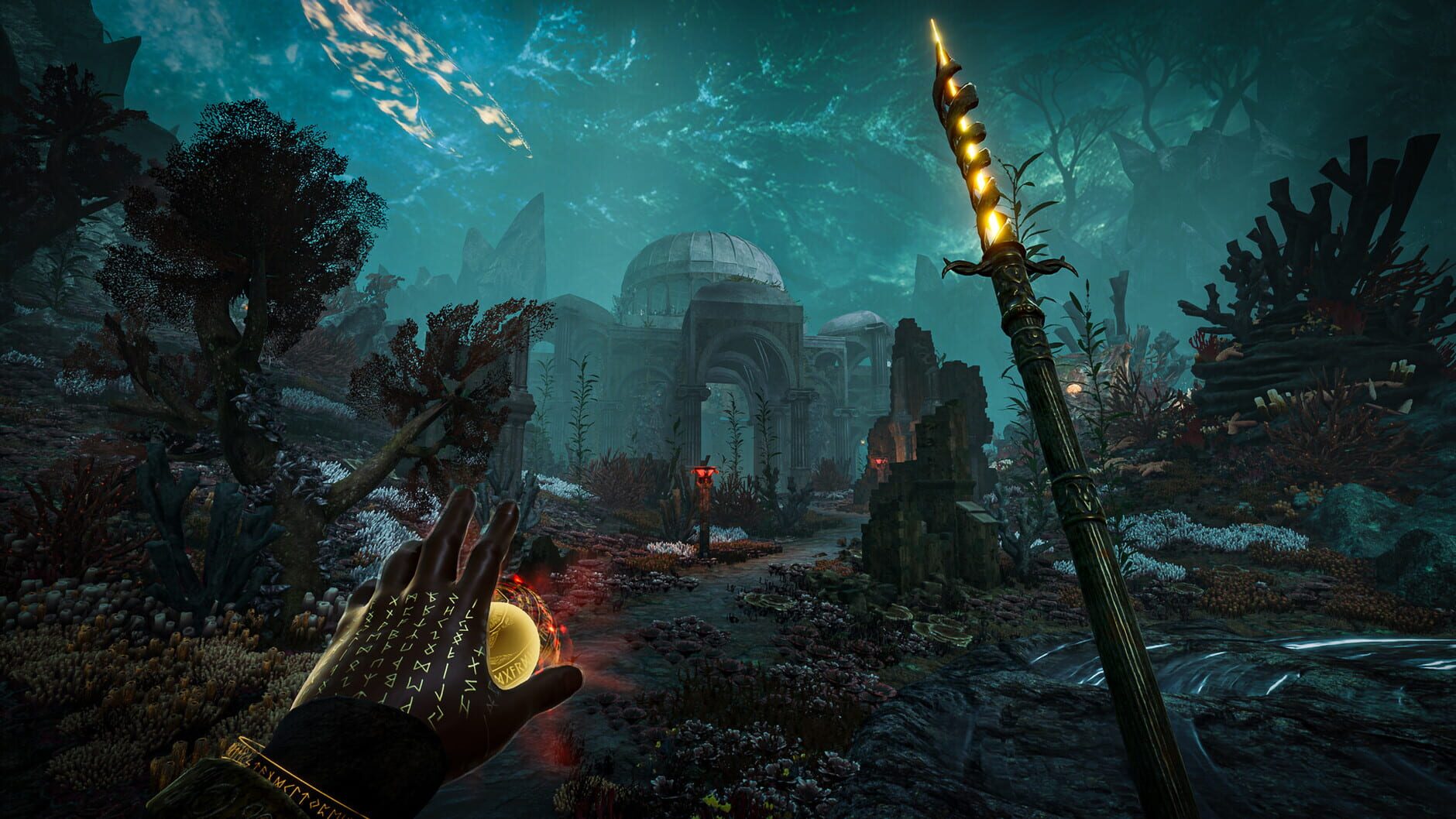 Screenshot for Tainted Grail: The Fall of Avalon - Sanctuary of Sarras