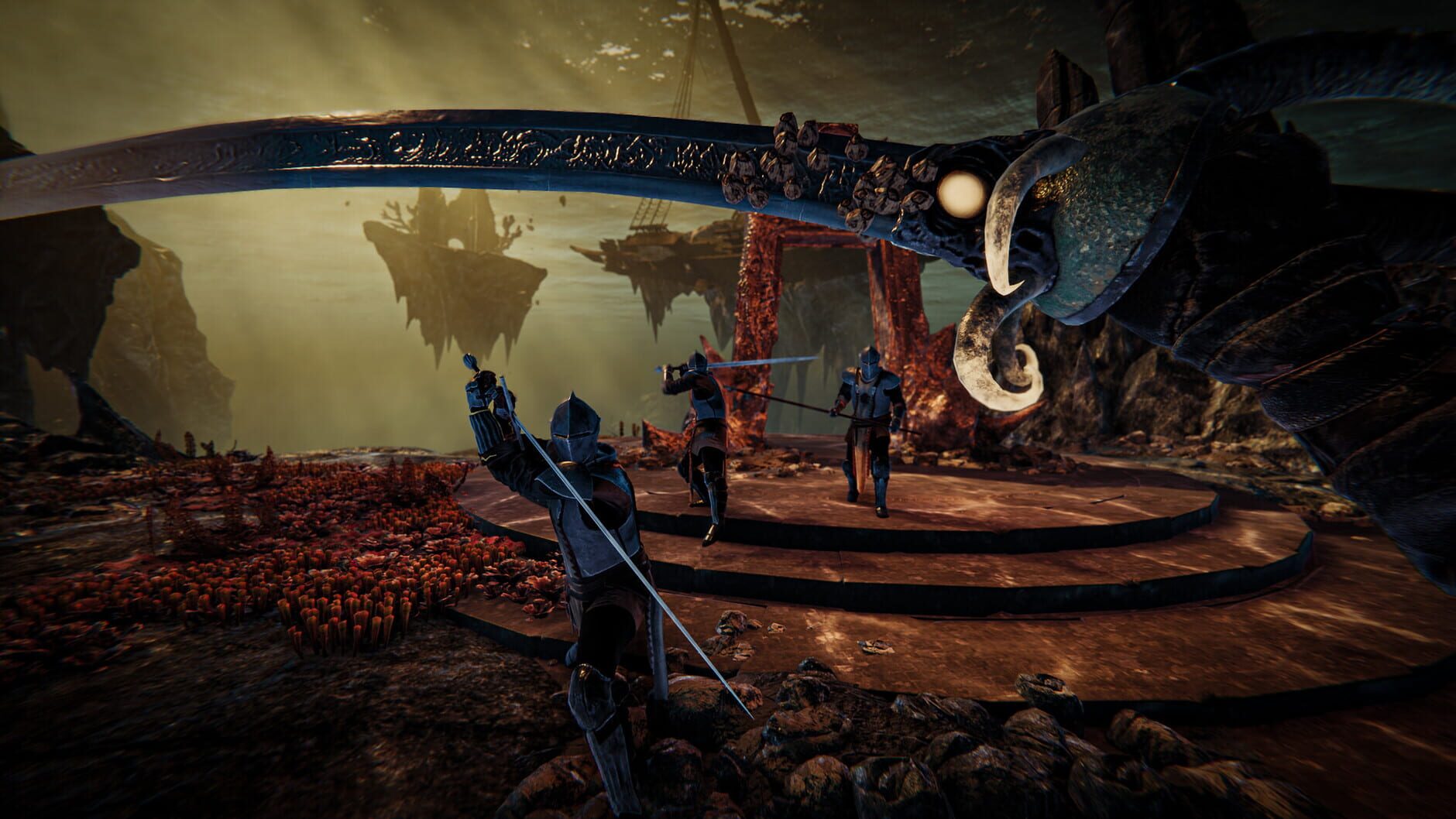 Screenshot for Tainted Grail: The Fall of Avalon - Sanctuary of Sarras