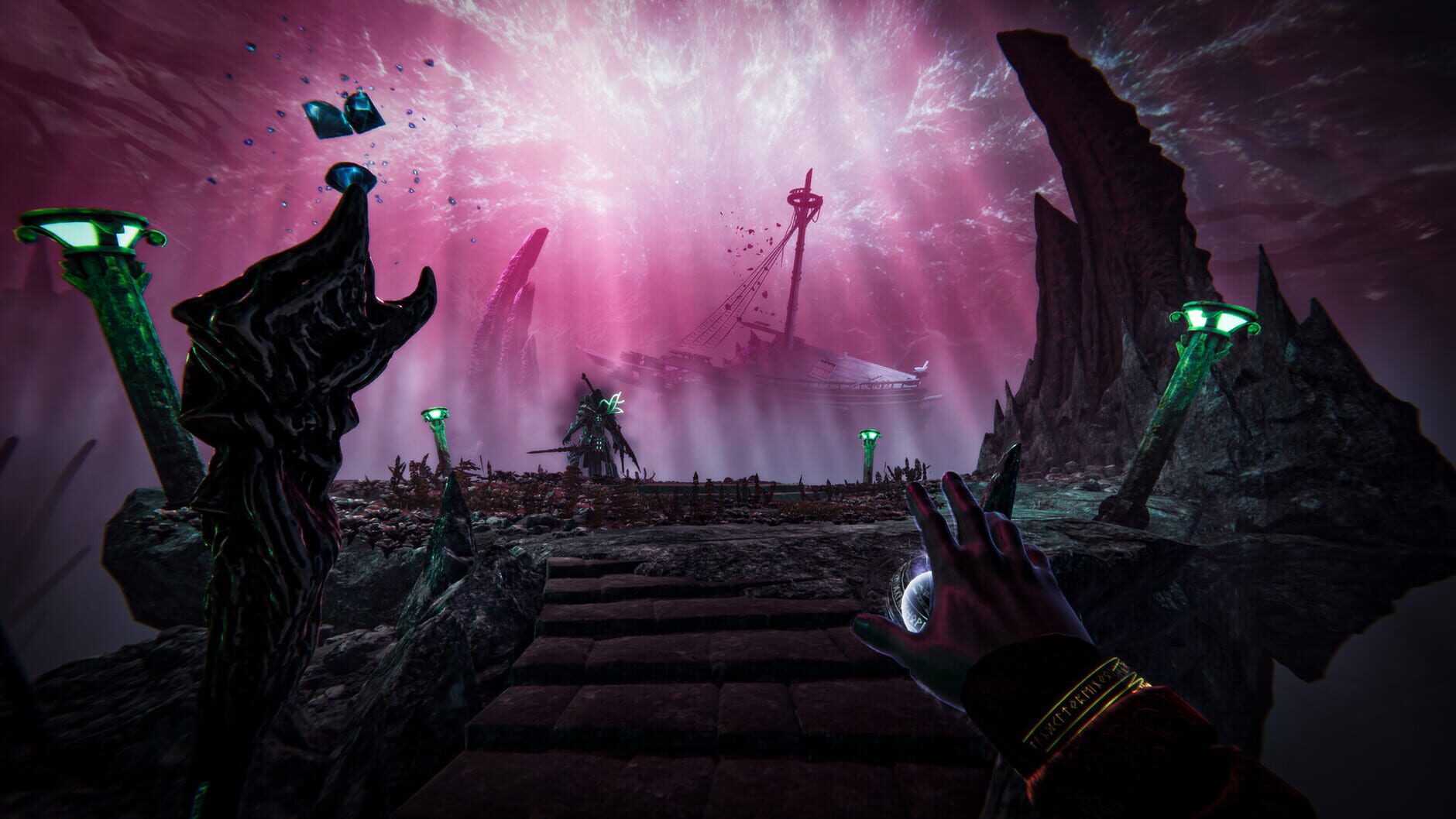 Screenshot for Tainted Grail: The Fall of Avalon - Sanctuary of Sarras