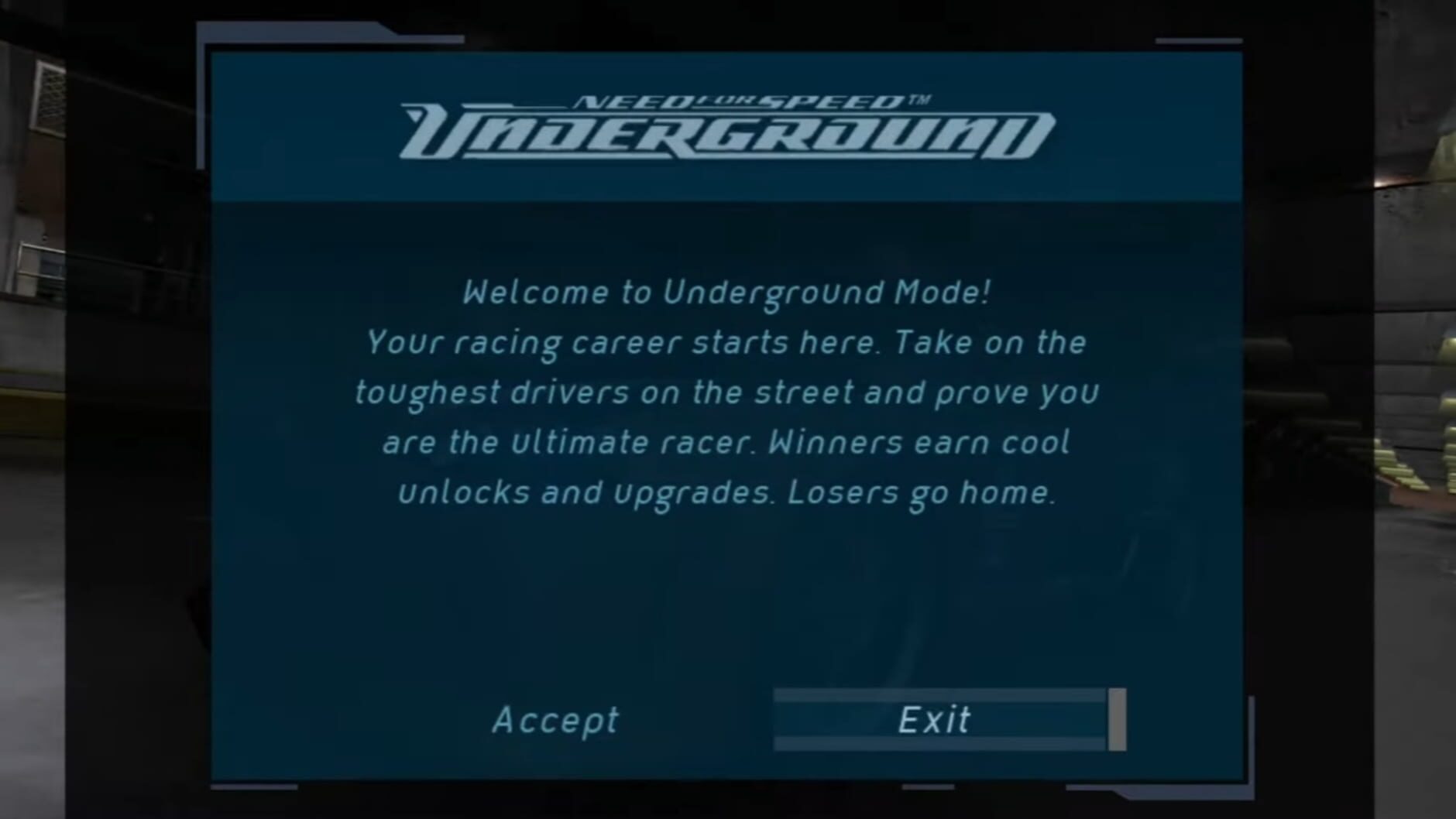 Screenshot for Need for Speed: Underground