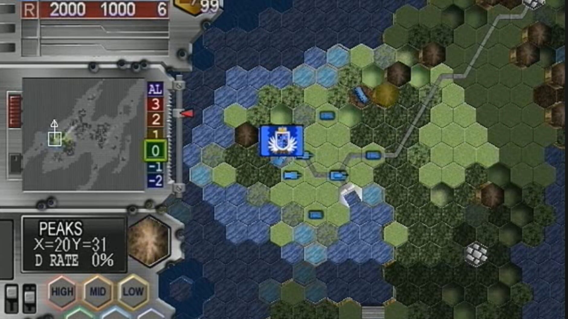 Screenshot for Dai Senryaku VII: Modern Military Tactics Exceed