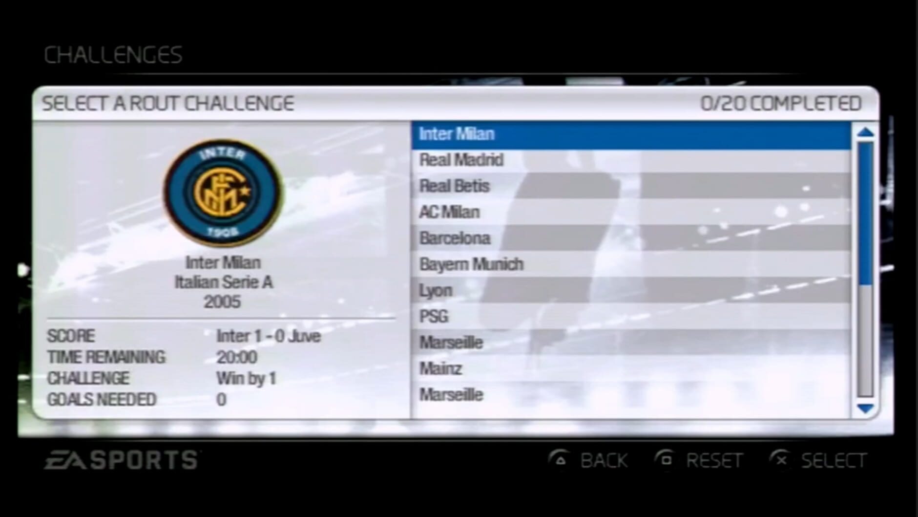 Screenshot for FIFA Soccer 06