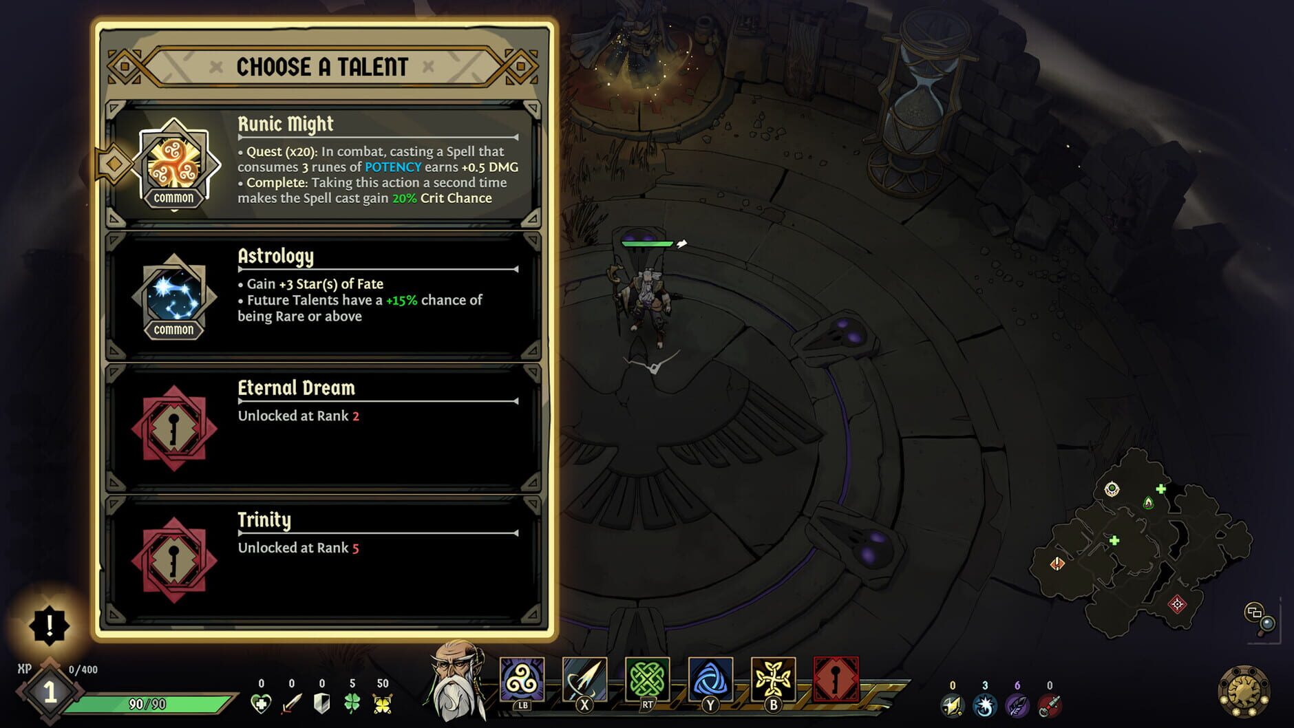 Screenshot for Ravenswatch: Merlin