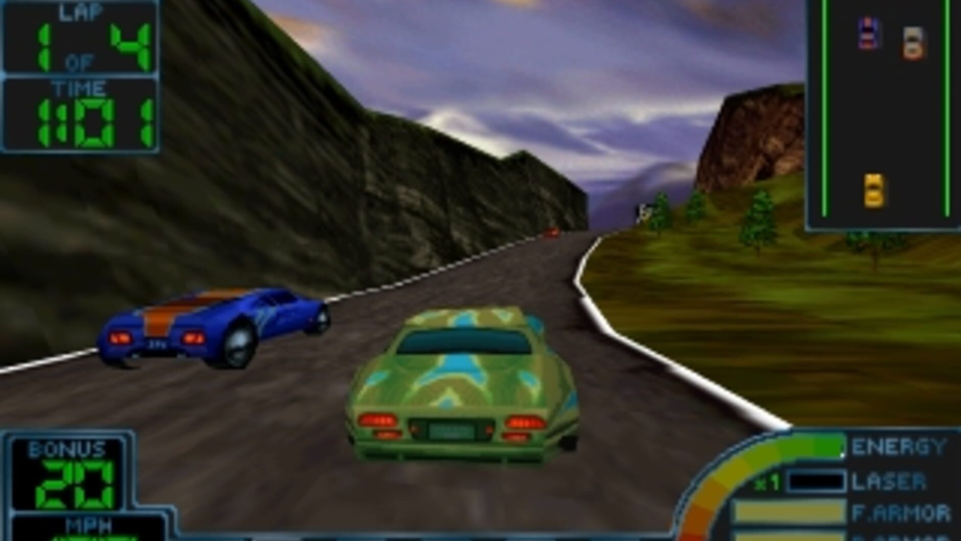 Screenshot for Impact Racing