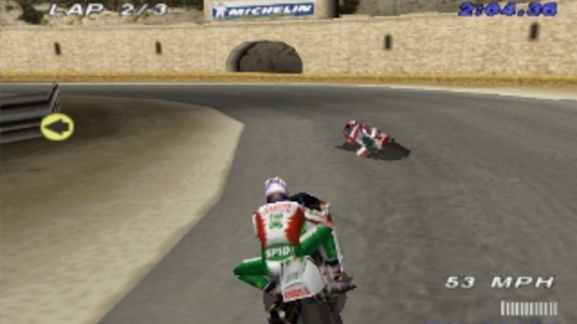 Screenshot for Castrol Honda: World Superbike Team - Superbike Racing