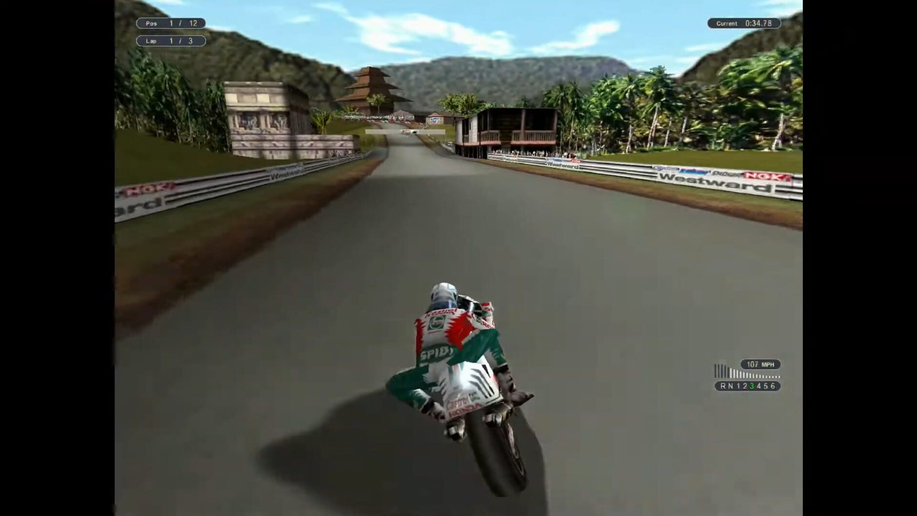 Screenshot for Castrol Honda: World Superbike Team - Superbike 2000