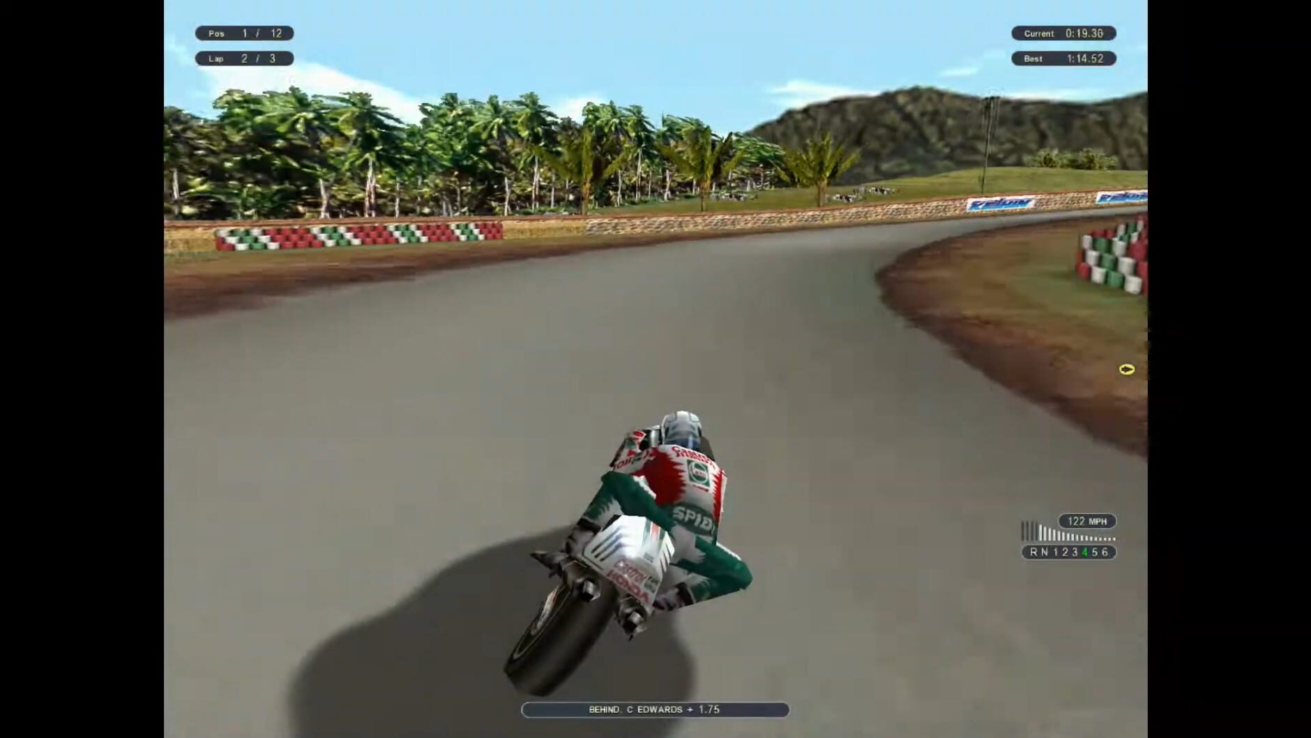 Screenshot for Castrol Honda: World Superbike Team - Superbike 2000