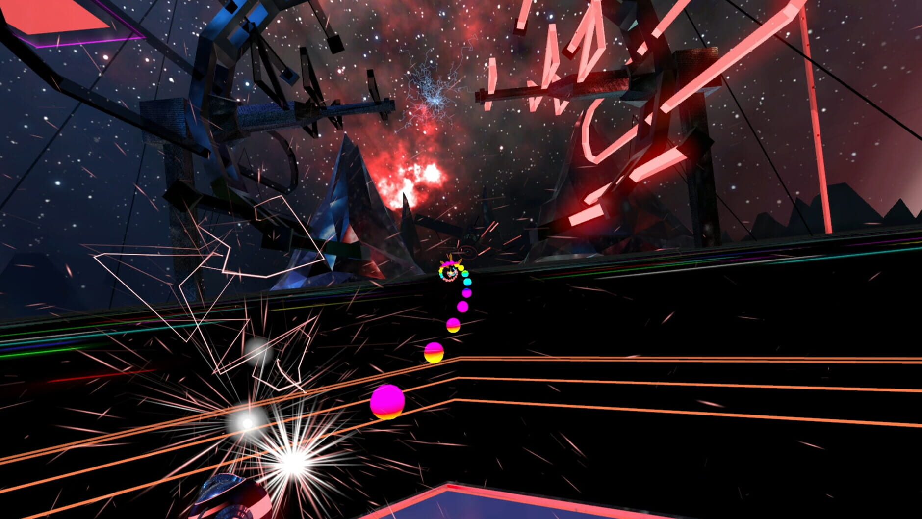 Screenshot for Synth Riders: Muse - "Algorithm (Alternate Reality Version)"