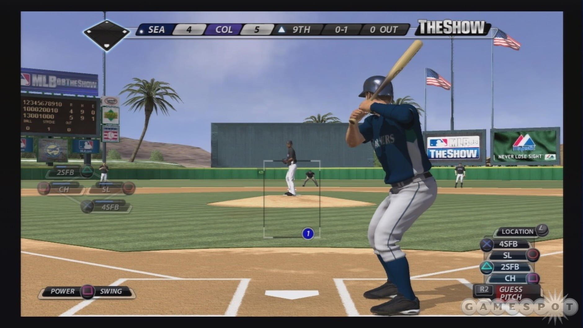 Screenshot for MLB 08: The Show