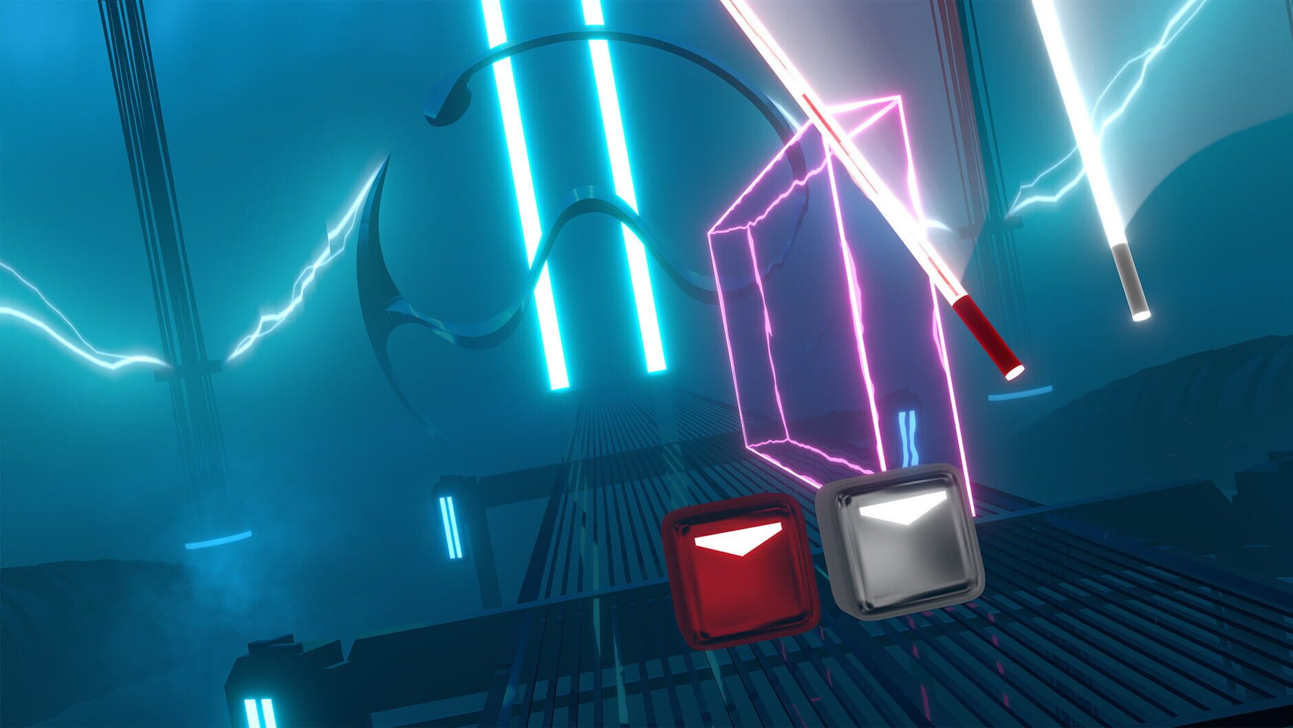 Screenshot for Beat Saber: Lady Gaga - "Abracadabra"